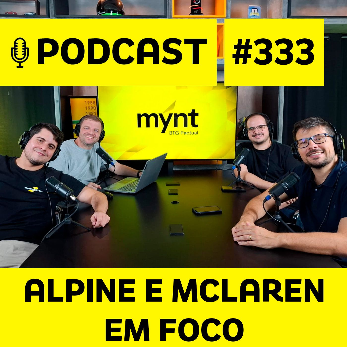 Podcast #333 - Piastri já é MAIOR que Norris? McLaren LIVRADA, Max, COLAPINTO, Bortoleto e cia | Felipe Motta episode artwork