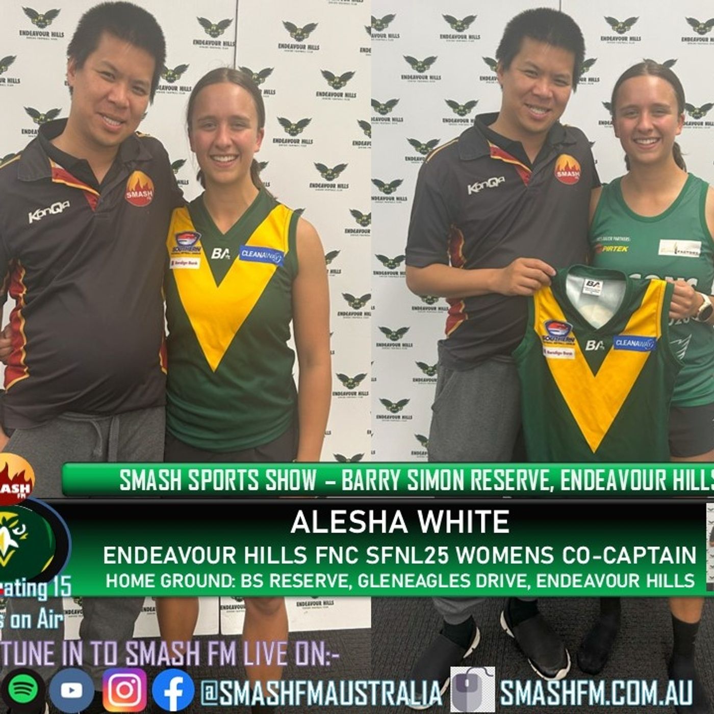 SSS15THYR: Endeavour Hills FNC SFNL25 Womens Co-Captain Interviews 020425