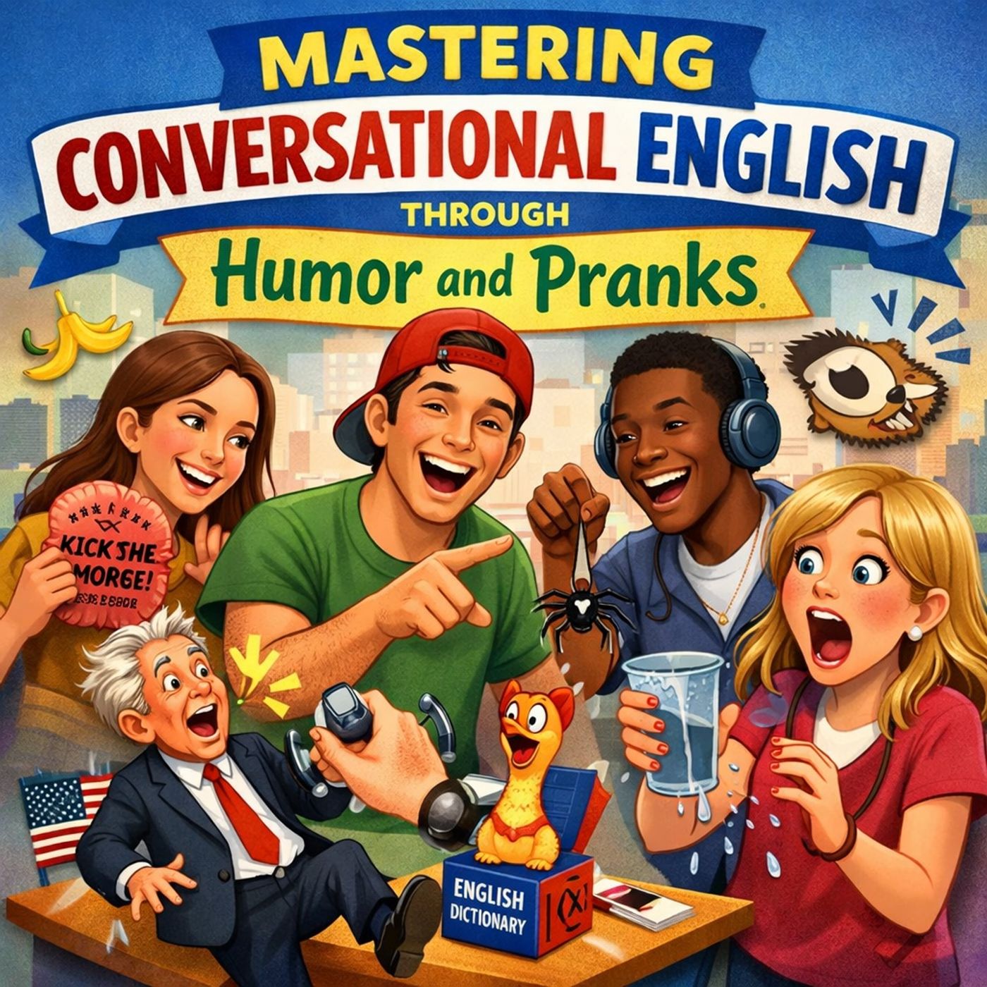 Mastering Conversational English Through Humor and Pranks