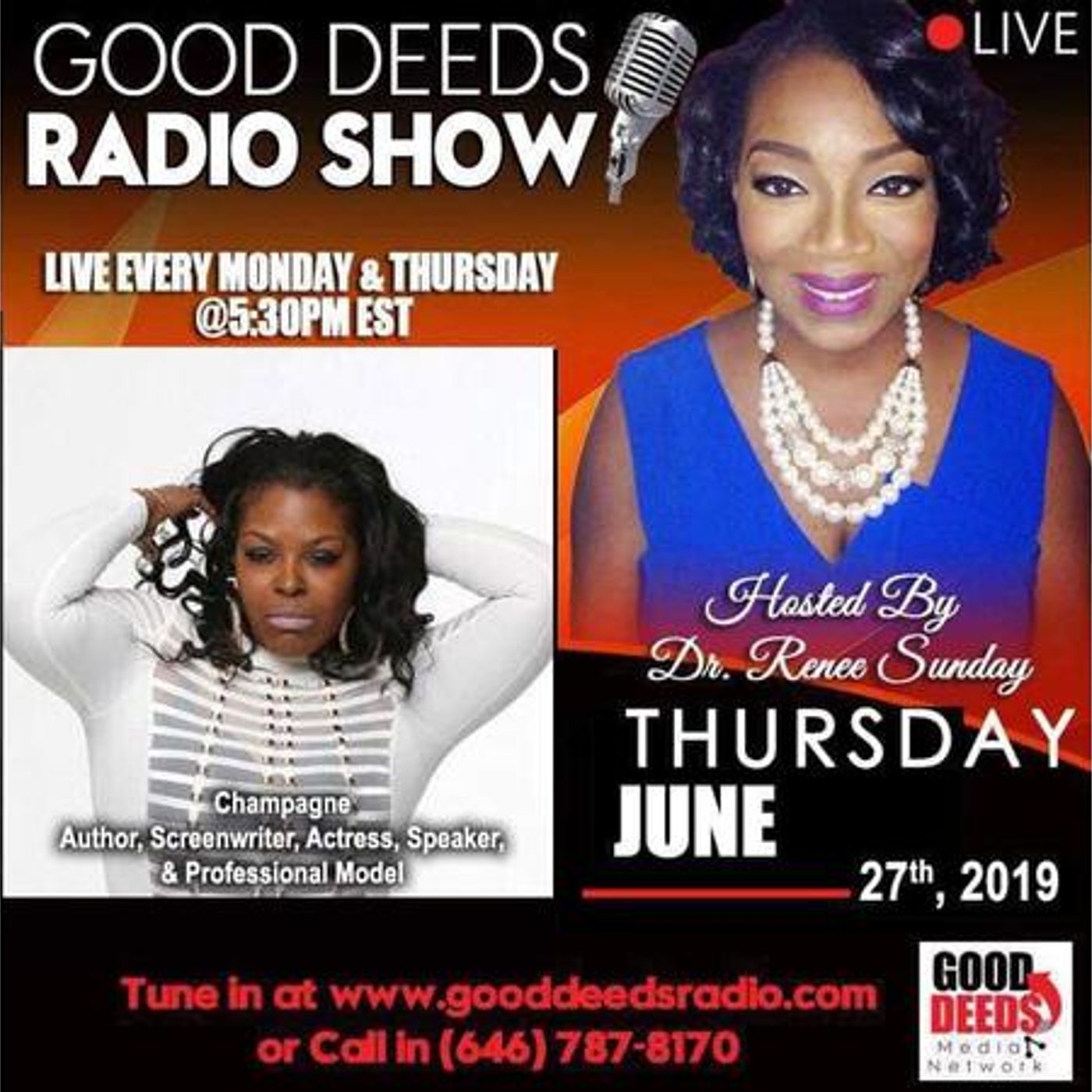Dr. Renee Sunday\'s show
