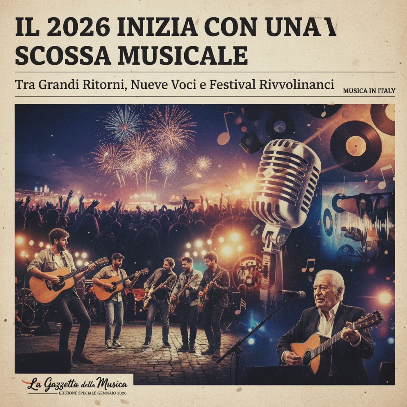 Il 2026 Inizia con una Scossa Musicale: Tra Grandi Ritorni, Nuove Voci e Festival Rivoluzionari episode artwork