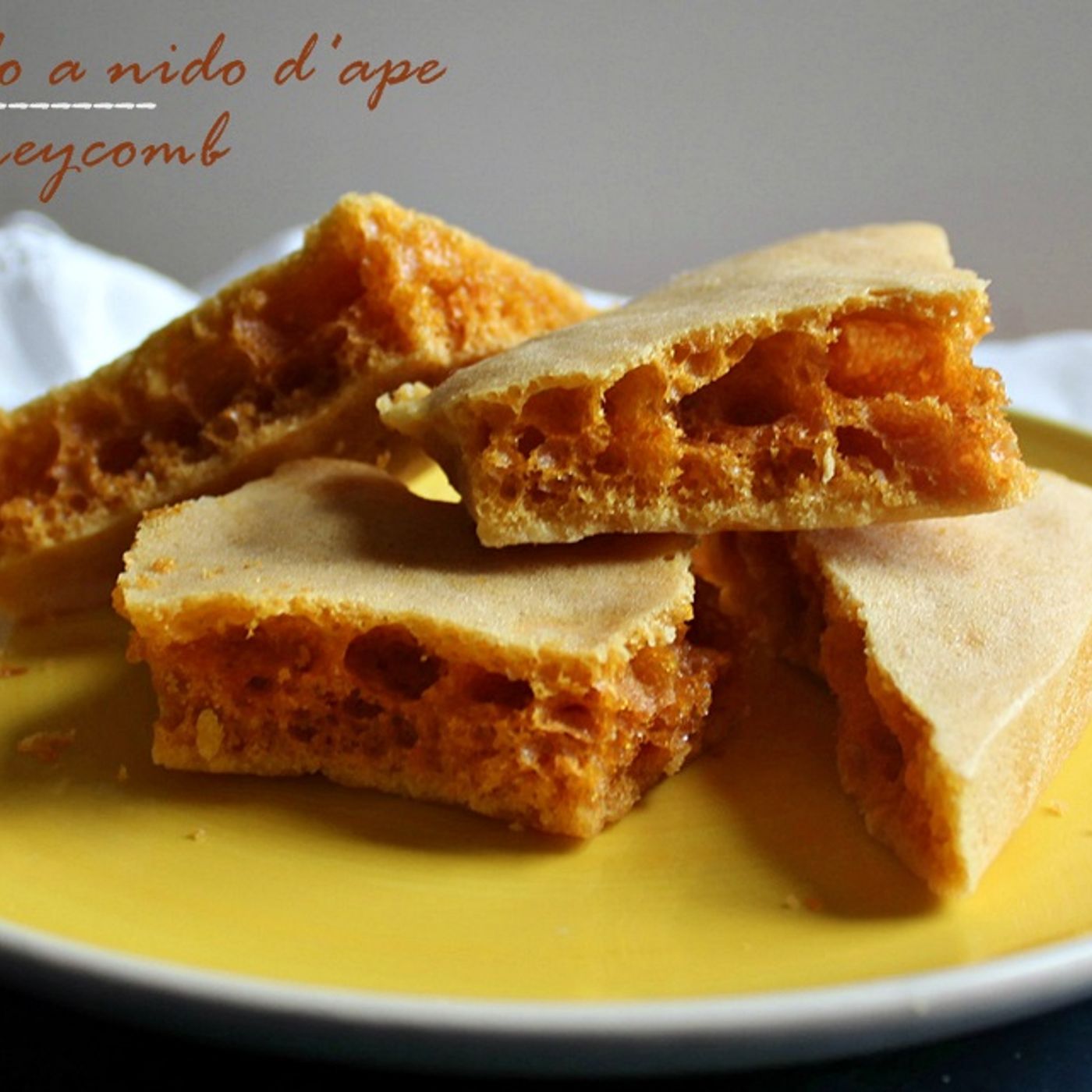 Caramello a nido d'ape - Honey comb