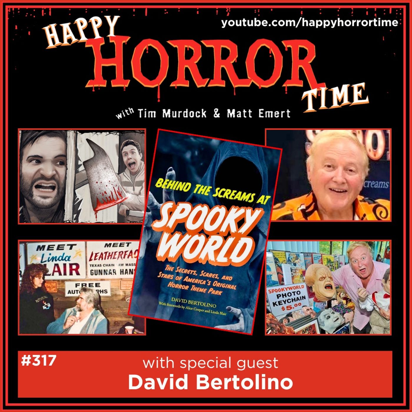 Ep 317: Interview w/David Bertolino, Creator of Spookyworld & Writer of “Behind the Screams at Spookyworld”