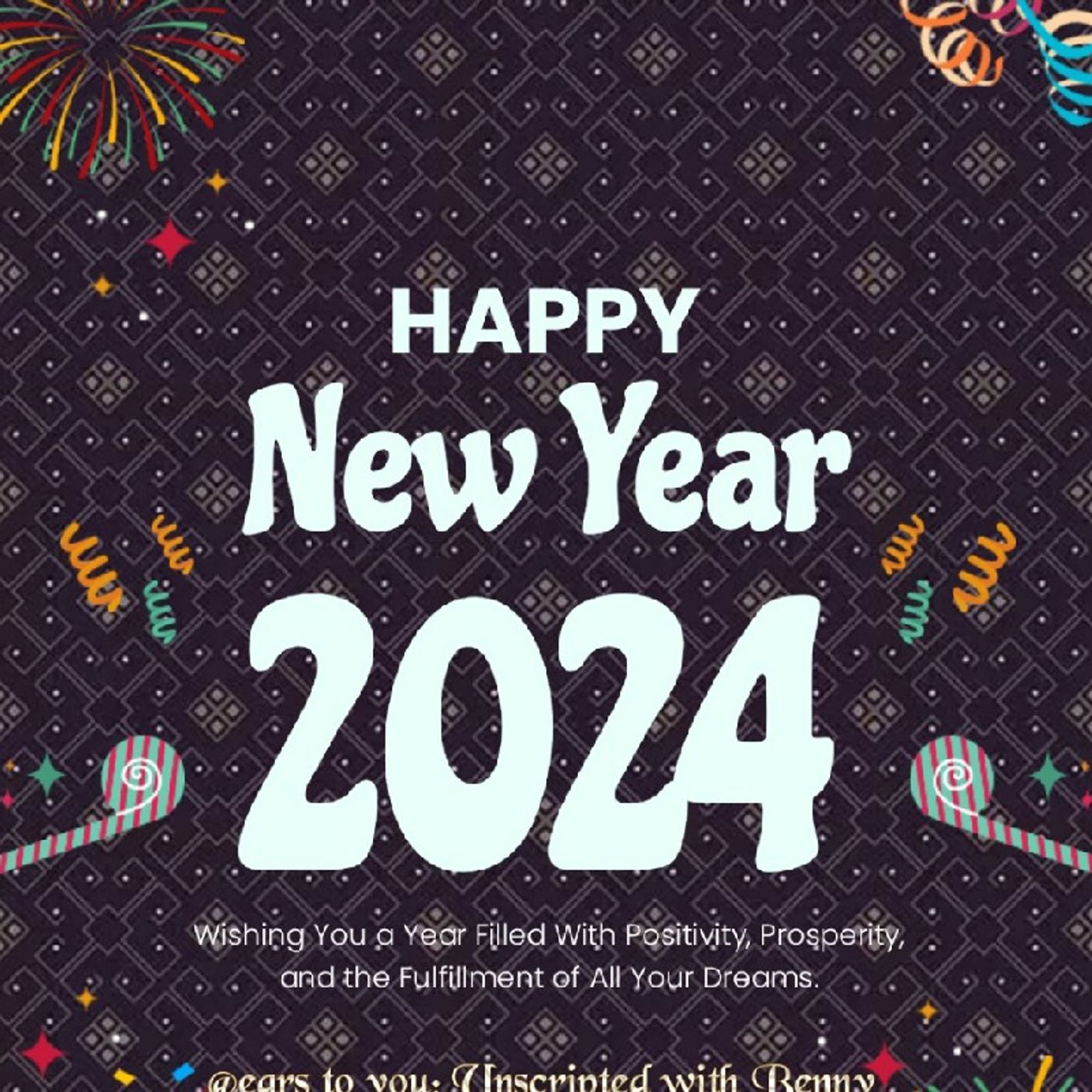 1st January 2024: Cheers into the New Year everyone ❤️🥂