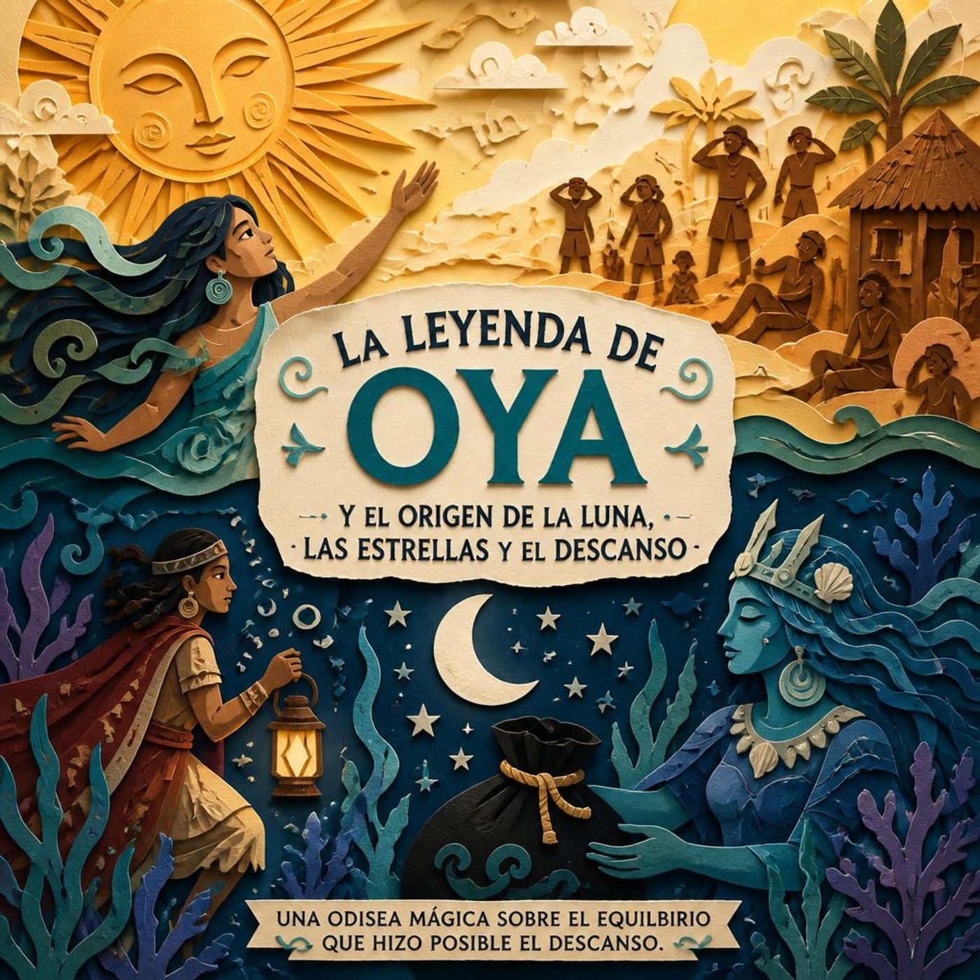 【Mito Yoruba】 Oya y el Misterio del Saco de Sombras ｜ (Una historia sobre el equilibrio y la importancia del descanso) episode artwork
