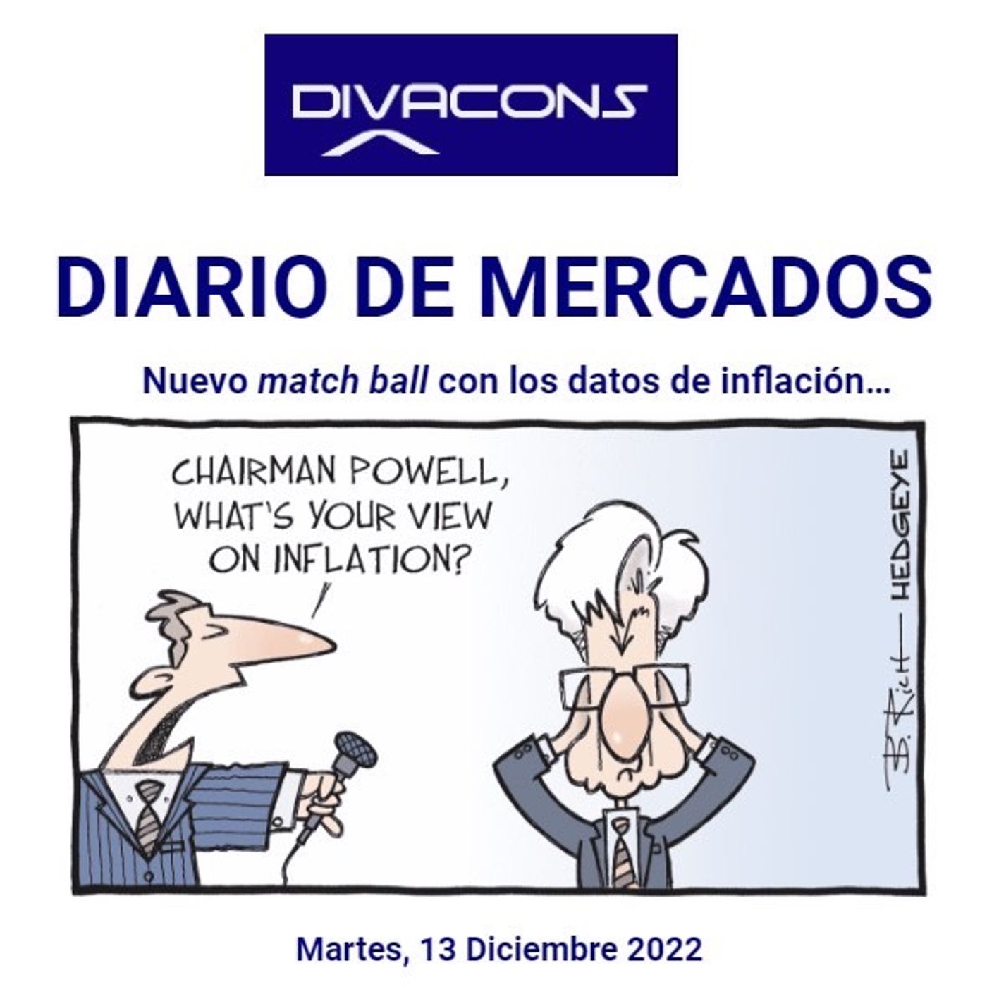 PODCAST DIARIO DE MERCADOS Martes 13 Dic episode artwork