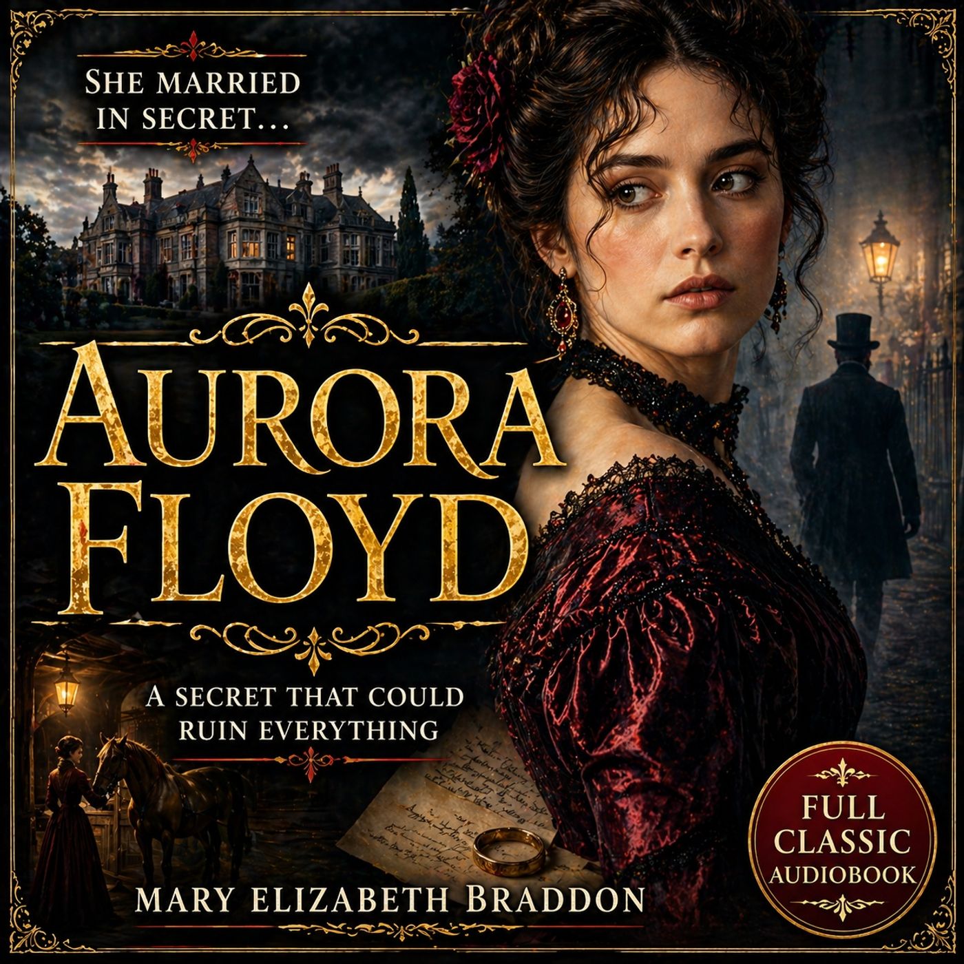 Aurora Floyd Audiobook | Victorian Scandal, Secret Marriage & Shocking Truth (Full Sensation Novel) Part 1
