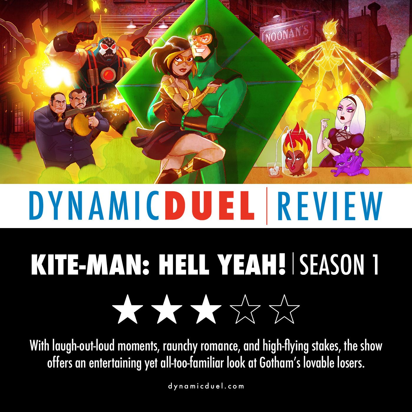 Kite Man: Hell Yeah! Season 1 Review