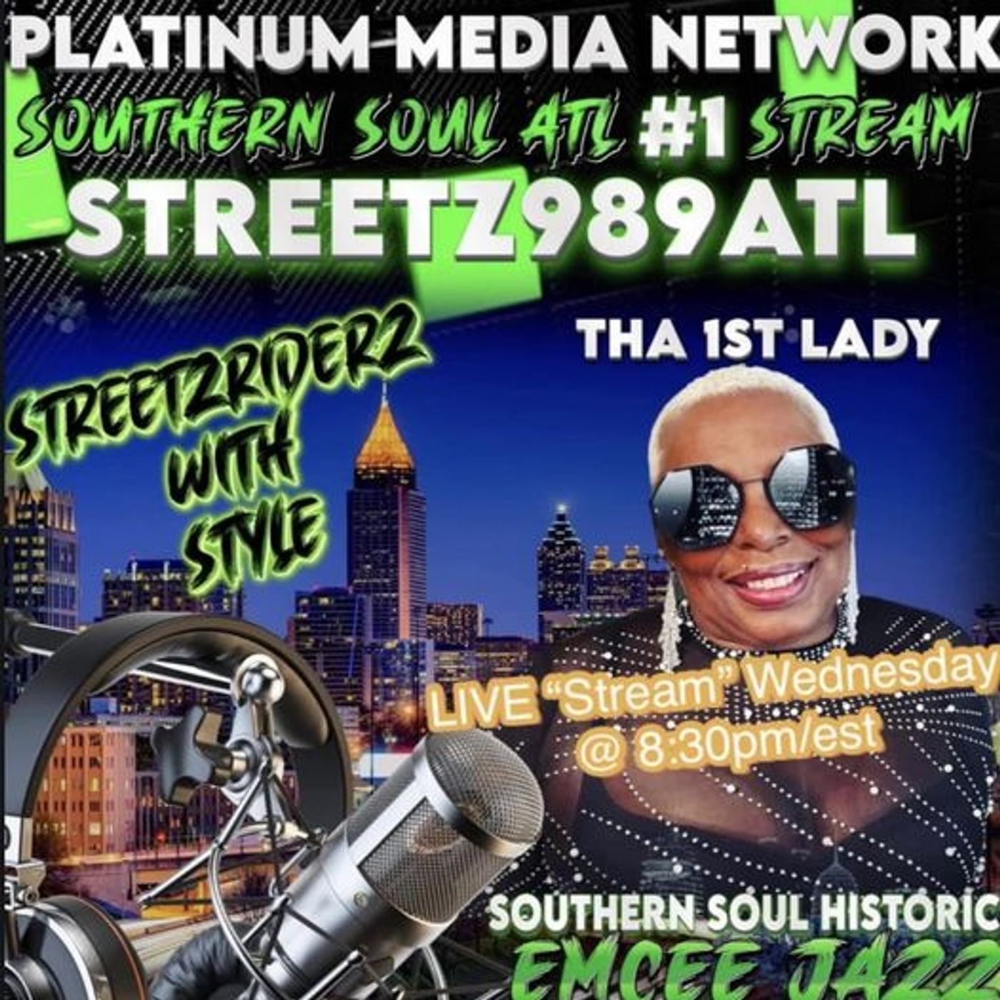 "Southern Soul Industry Vibez"  ATL #1 Southern Soul Stream Streetz989ATL