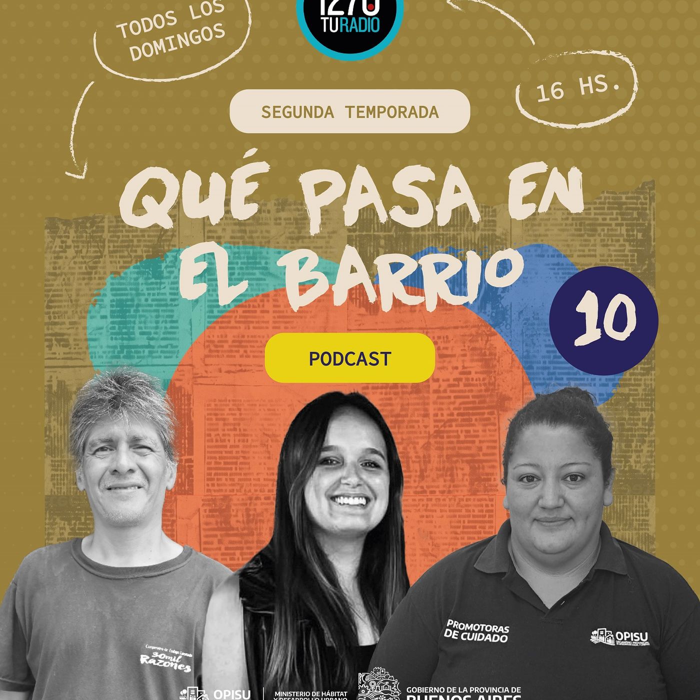 “Llena el alma saber que estamos para los vecinos del barrio.” episode artwork