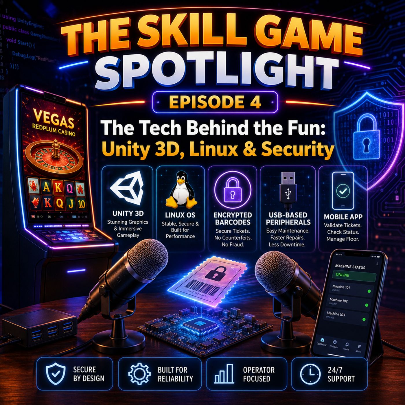 The Tech Behind the Fun: Unity 3D, Linux & Security | Skill Game Spotlight Ep. 4 episode artwork