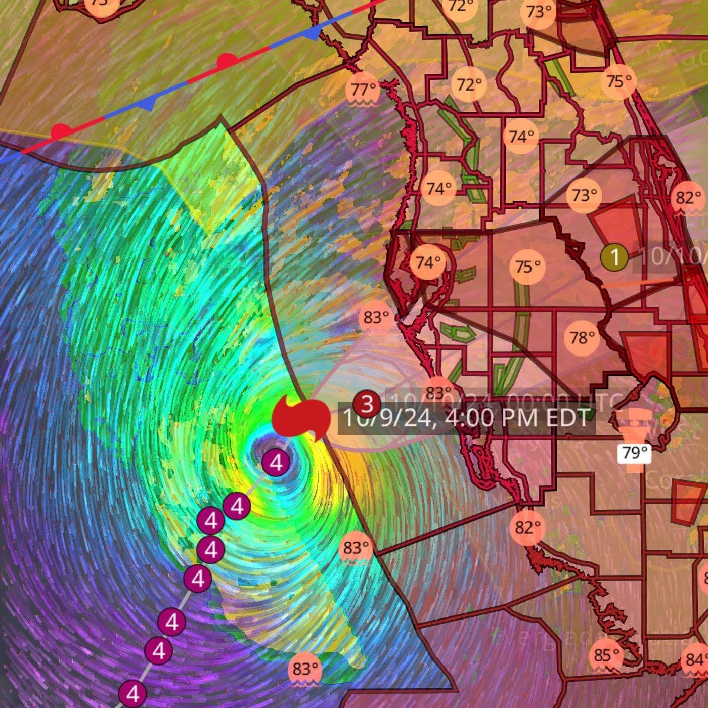 DDD 423: Milton Catagory 4 as it reaches Florida + Headlines