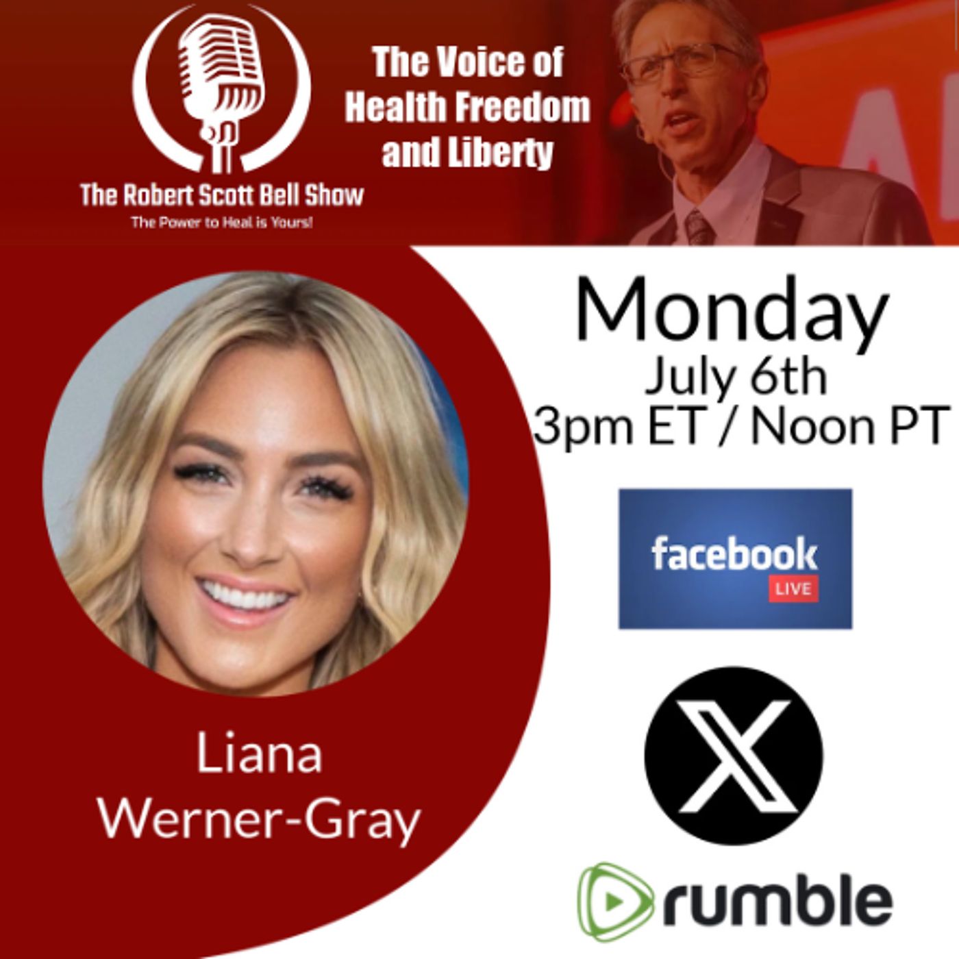 What killed Americans in 1776, Liana Werner-Gray, Cancer Documentary, Fatty Liver Breakthrough, Memory Loss Gut Solution - The RSB Show 7-6- episode artwork