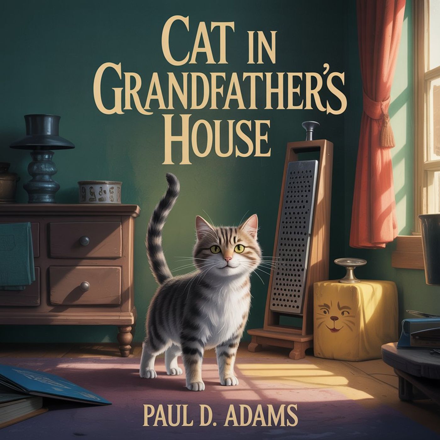 Cat in Grandfather's House