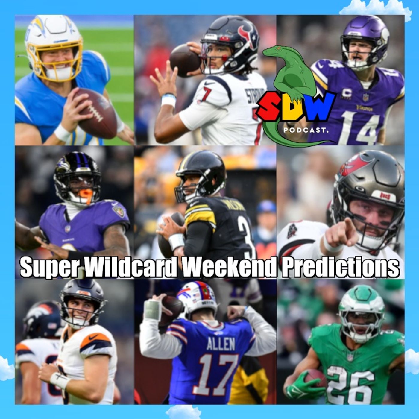 NFL Super Wildcard Weekend Predictions (& Week 18 Recap) episode artwork