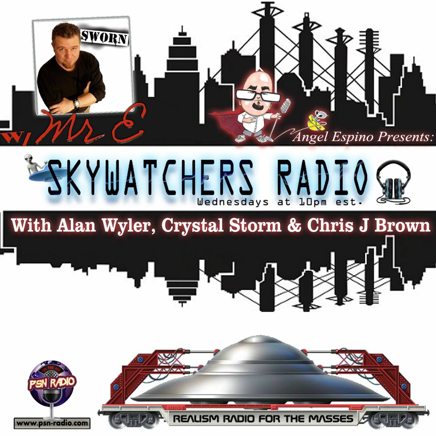 2016 - 06 - 22 - Skywatchers Radio W/ Mr E aka Joe Sworn, Toad! episode artwork