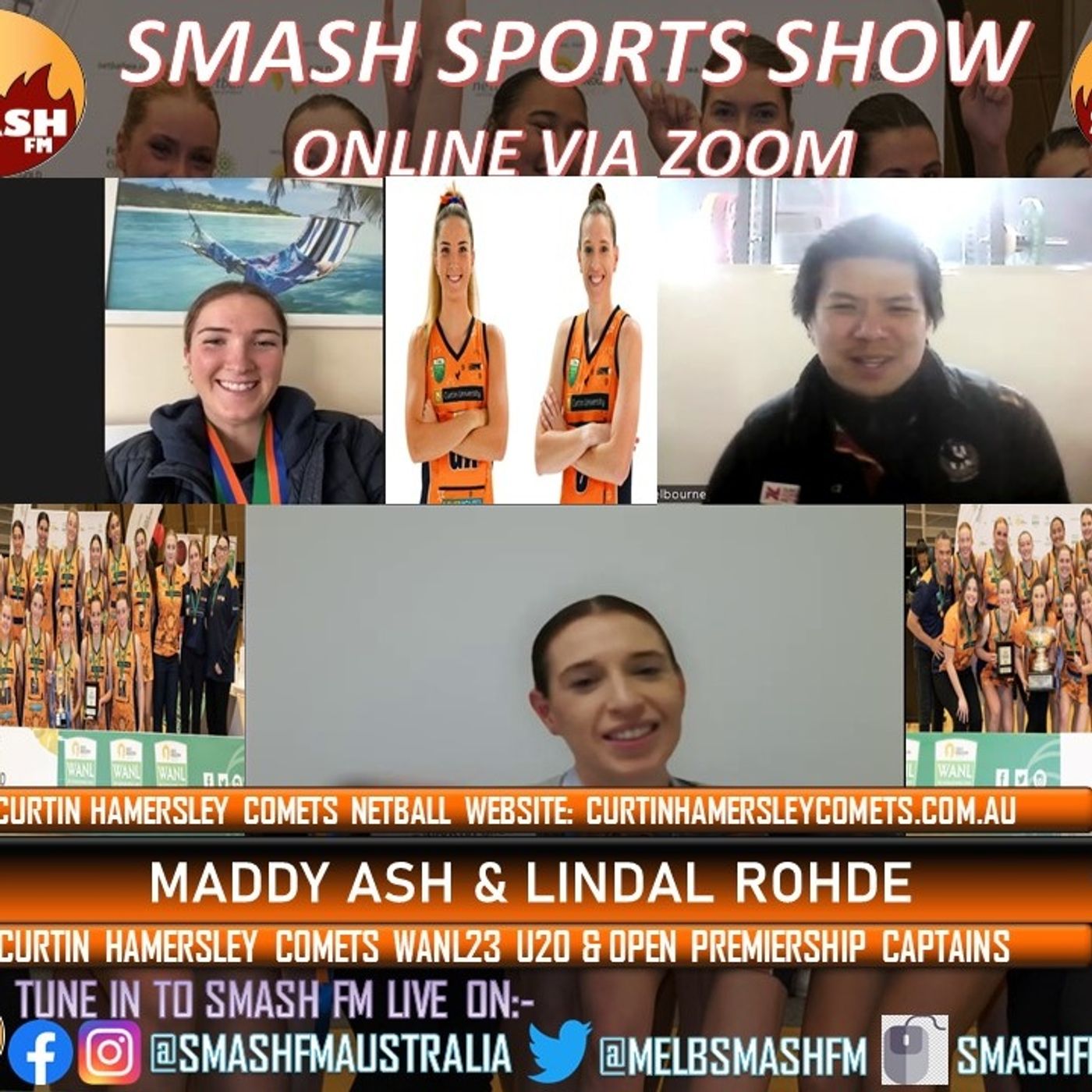 SSS10THYR: Curtin Hamersley Comets WANL23 U20s & Open Premiership Captains Interviews 280723