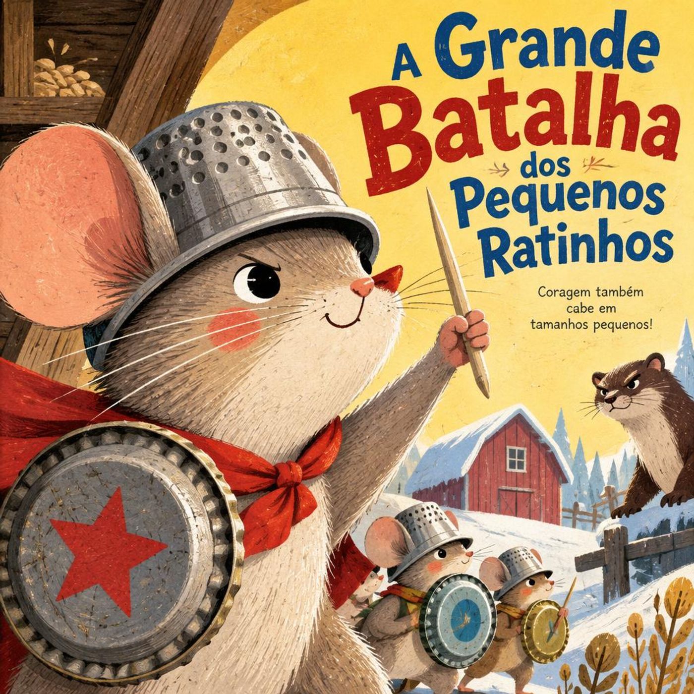 O Exército dos Ratos e a Batalha do Inverno ｜【Fábula】