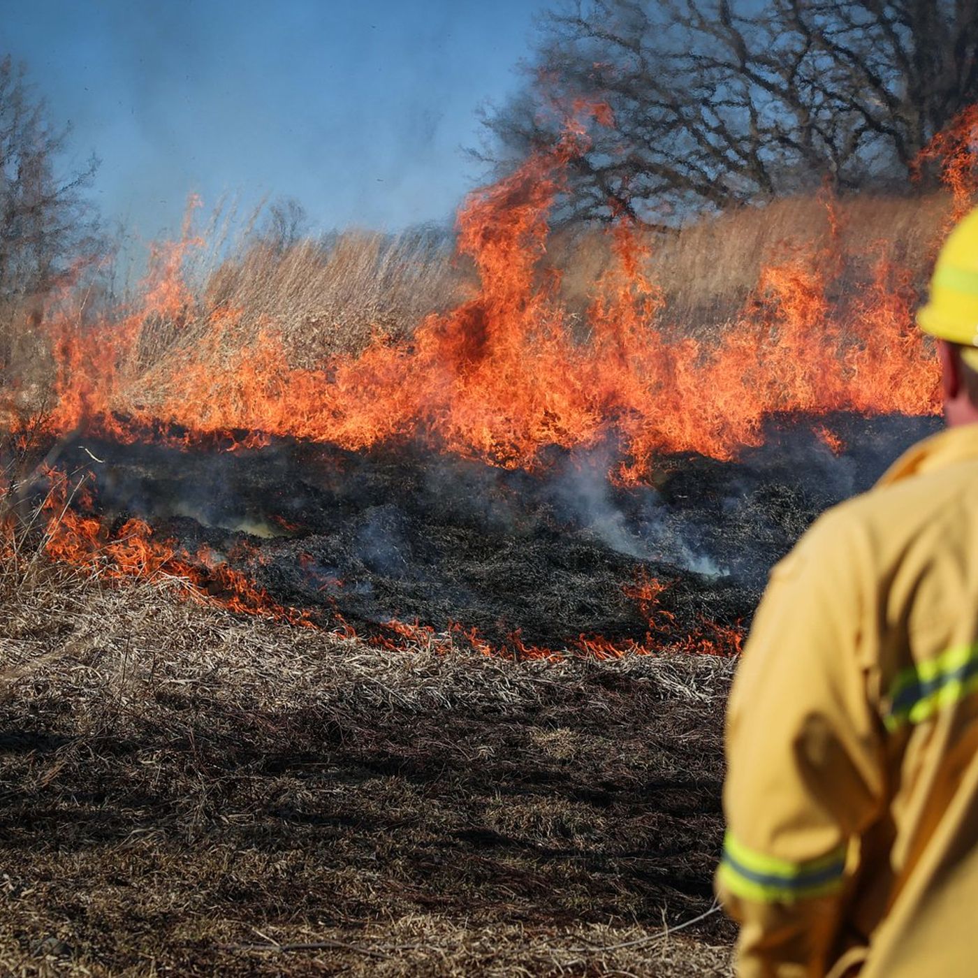 30 acres burn in brush fire near Marengo episode artwork