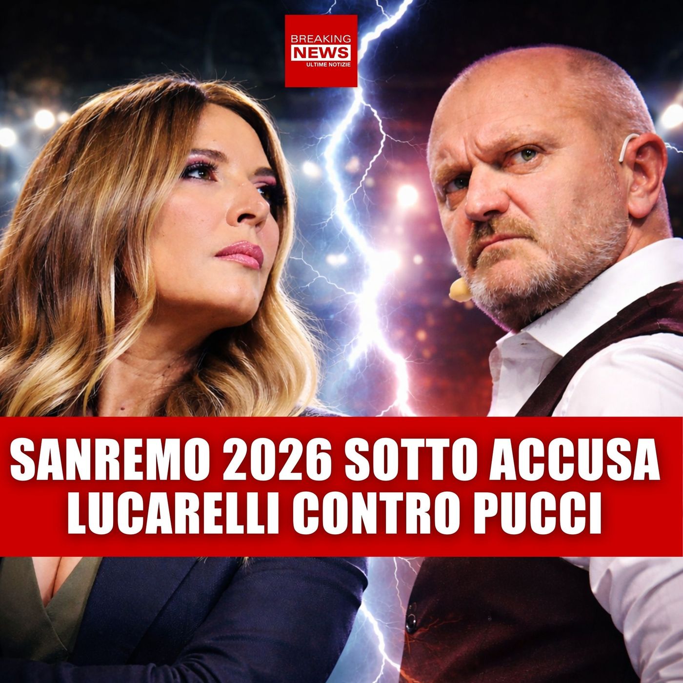 Sanremo 2026 sotto accusa: scoppia la polemica Lucarelli contro Pucci e Carlo Conti