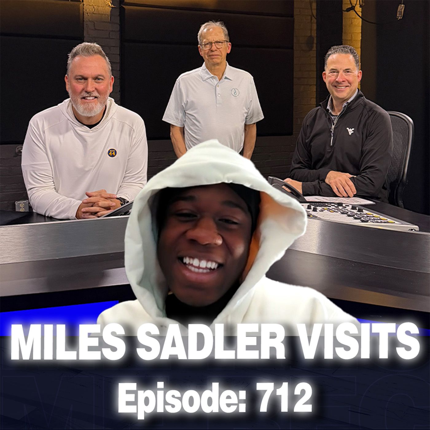 3 Guys Before The Game - WVU Basketball - Miles Sadler Visits (Episode 712)