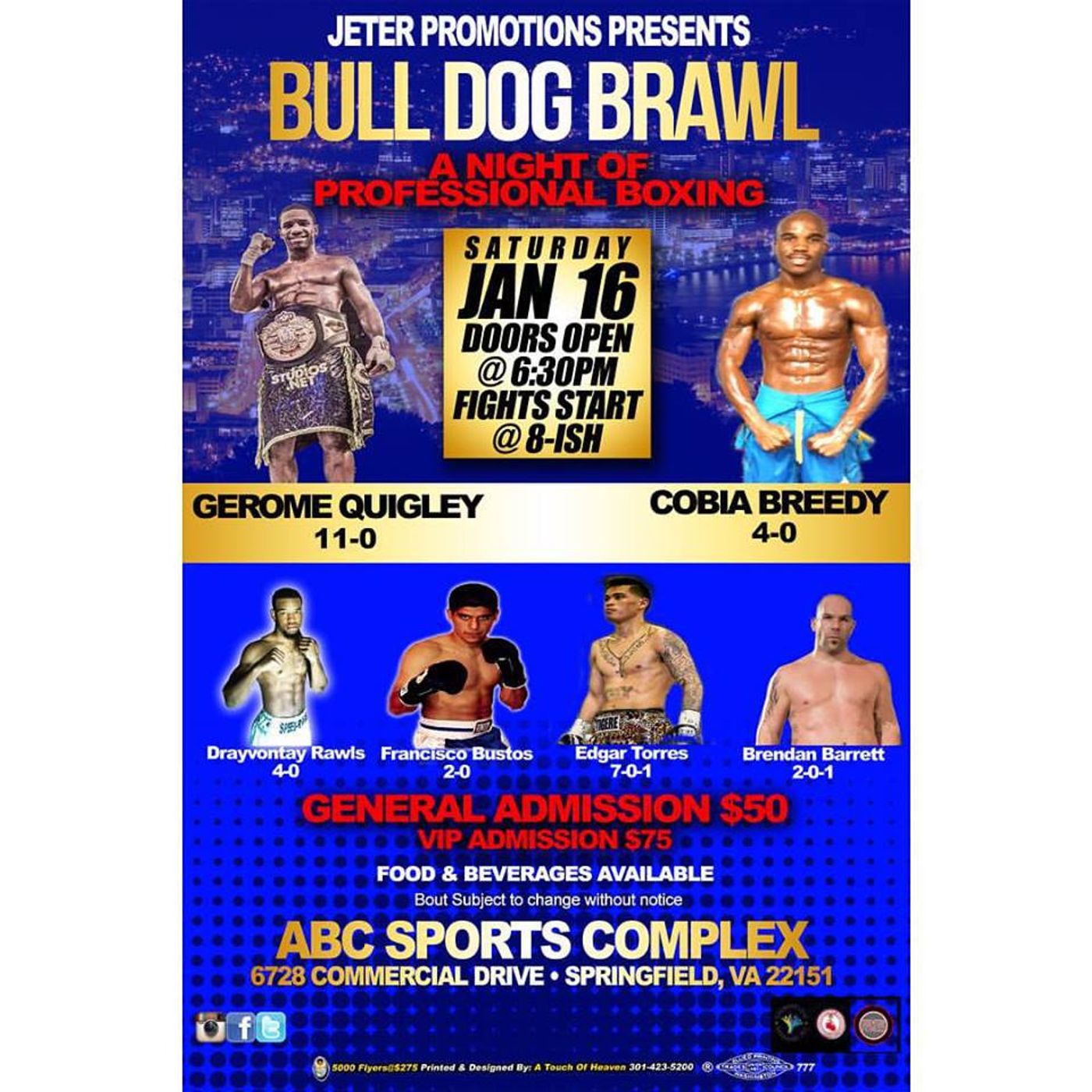 Boxing Along The Beltway