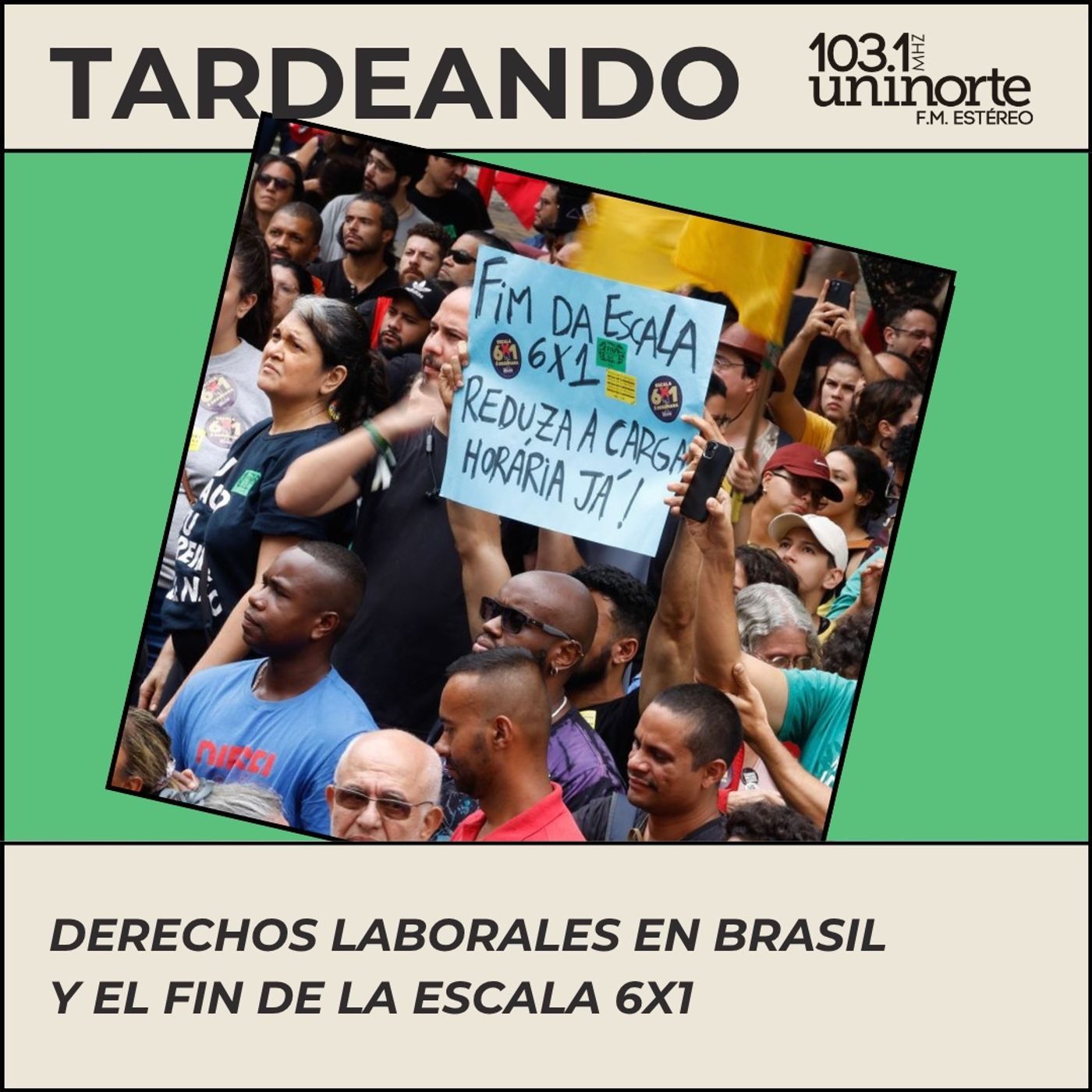 Brasileirices :: Derechos laborales en Brasil y el fin de la escala 6x1 episode artwork