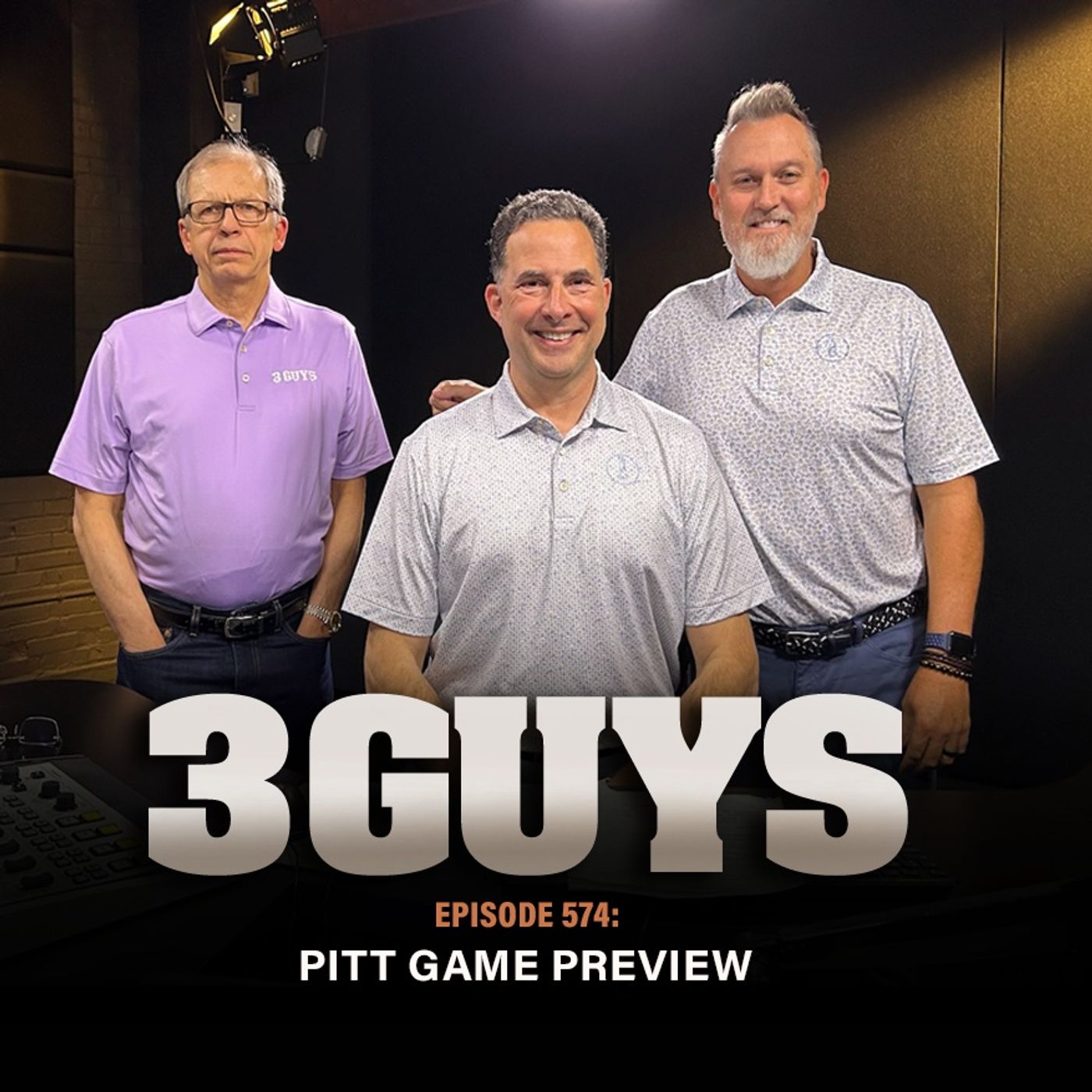 3 Guys Before The Game - Pitt Game Preview (Episode 574)