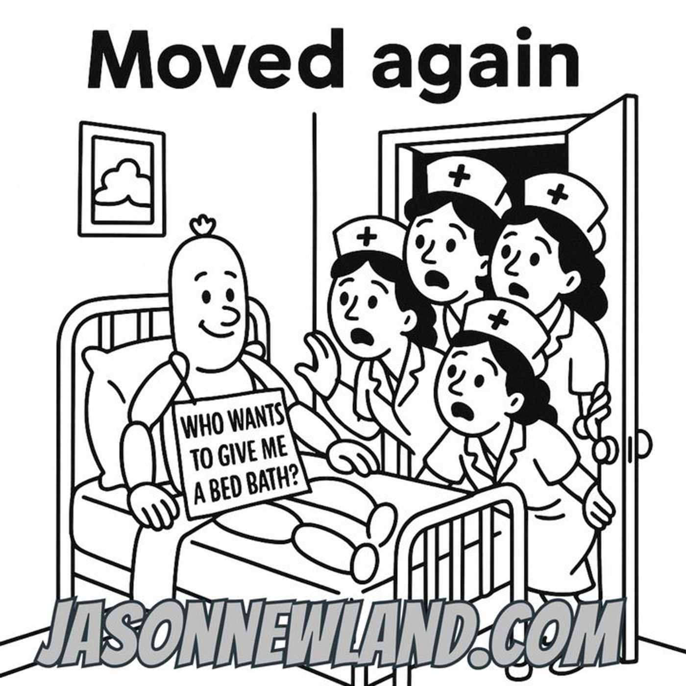 (no music) He’s been moved again | LMBYTS #1394 | Jason Newland | 17th July 2025 episode artwork