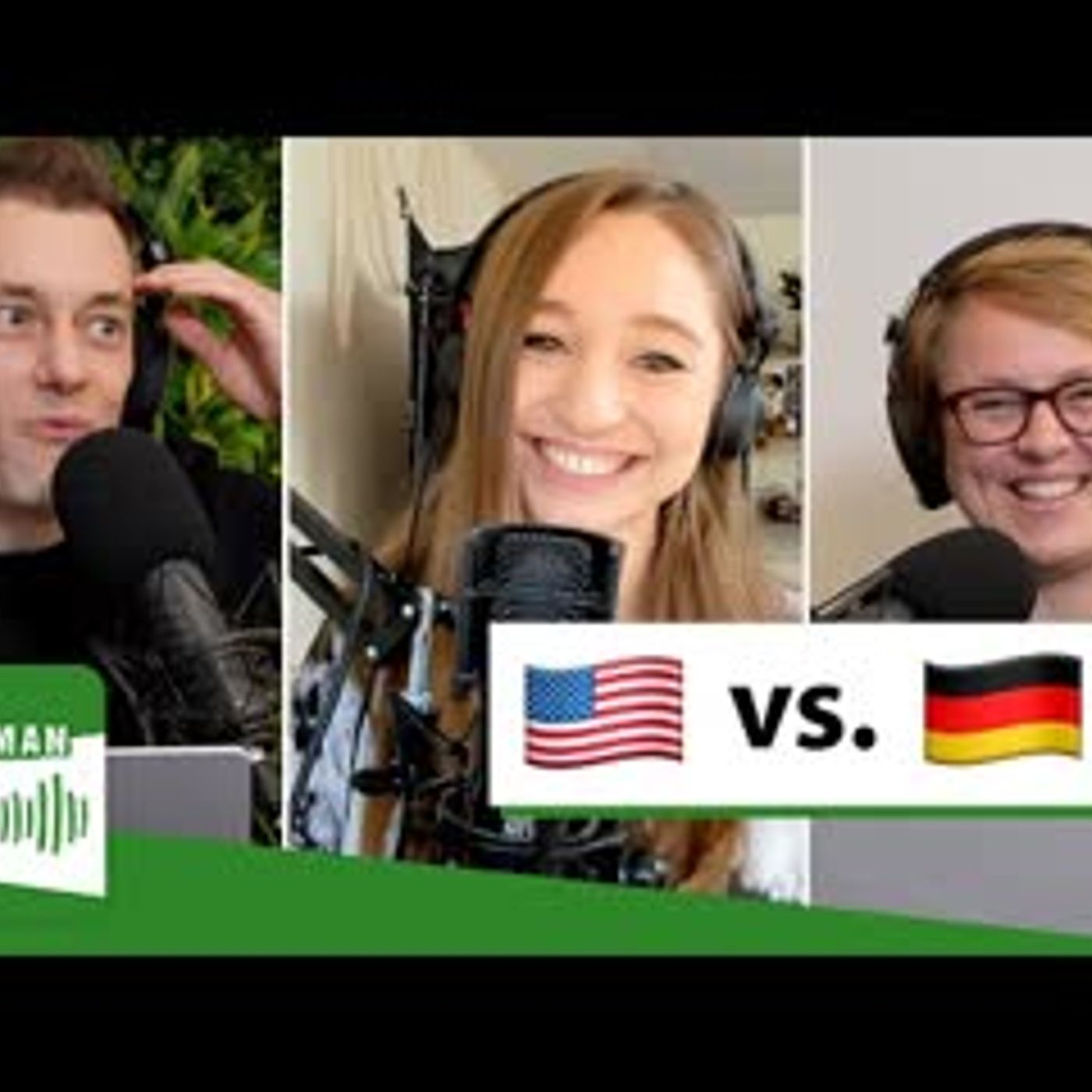 Culture Shock USA (with Feli from Germany)   Easy German Podcast 412