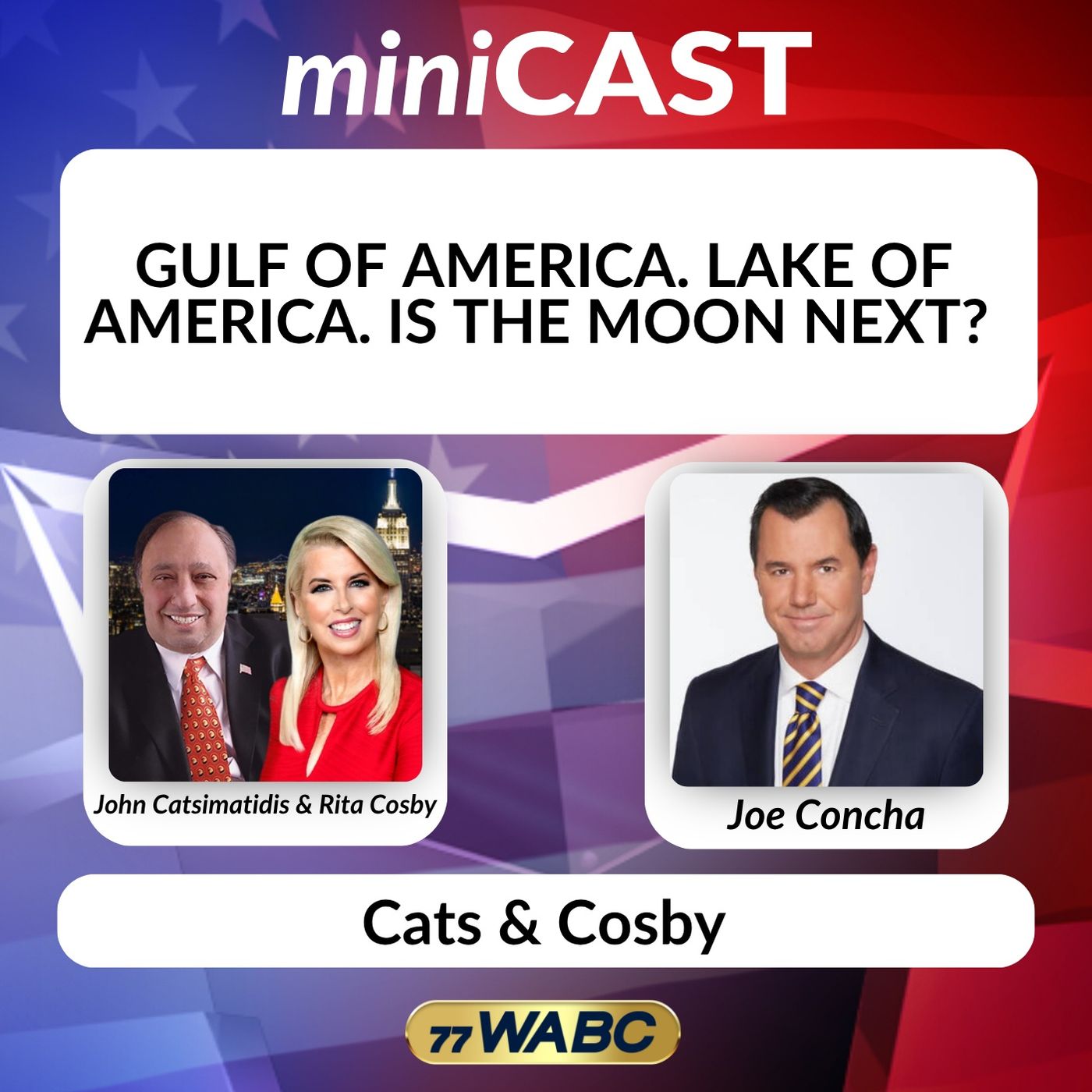 Joe Concha: Gulf of America. Lake of America. Is the Moon Next? episode artwork