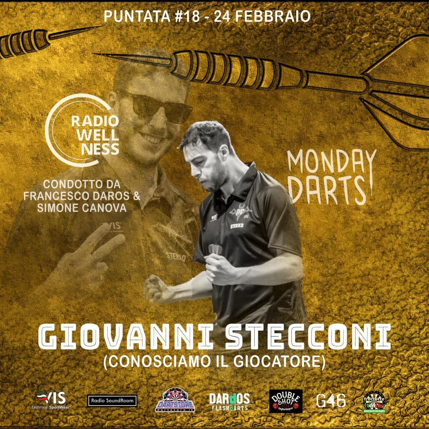 MONDAY DART - Diciottesima Puntata - Giovanni Stecconi episode artwork