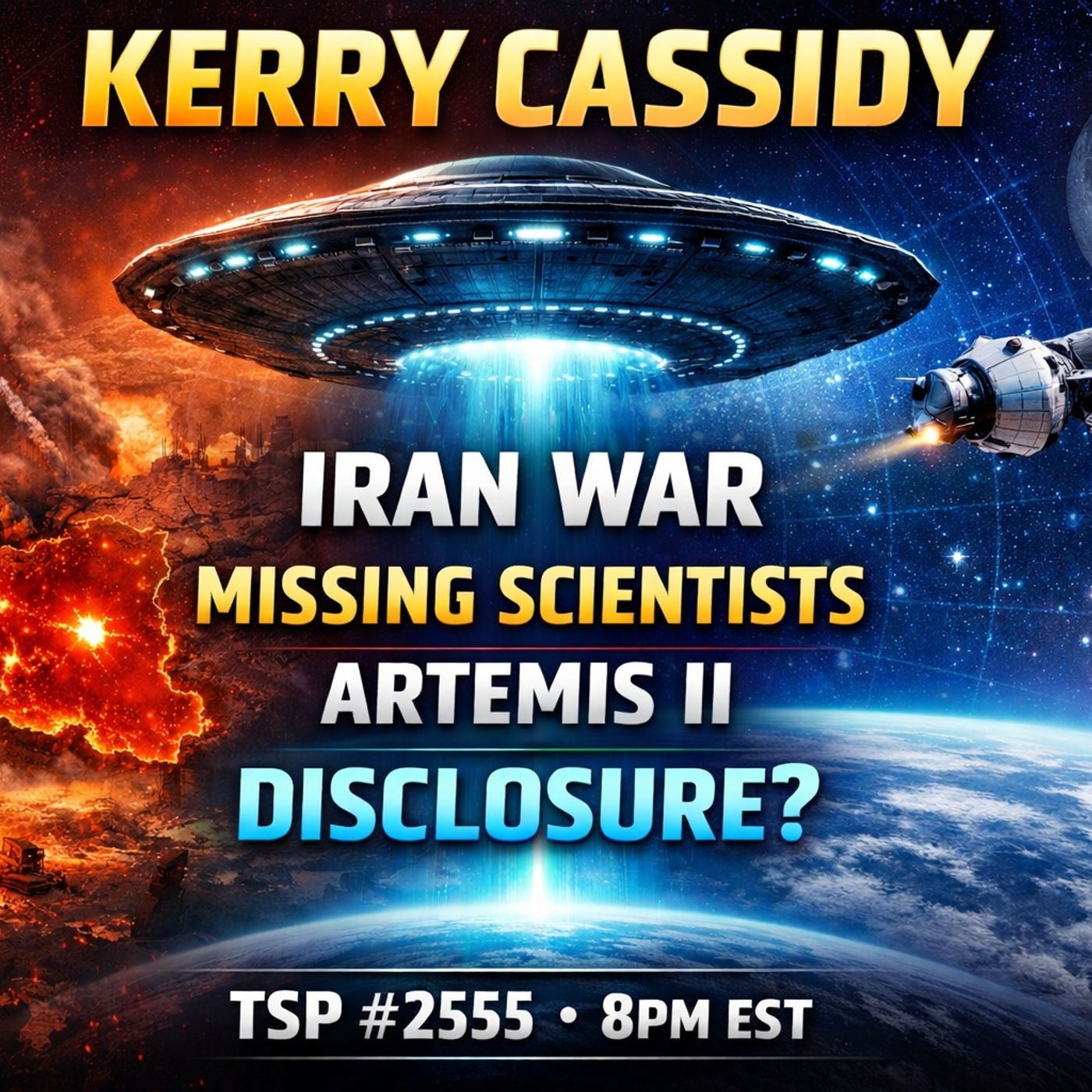 Iran War, Artemis II, Missing UFO Scientists - Kerry Cassidy - Typical Skeptic # 2555