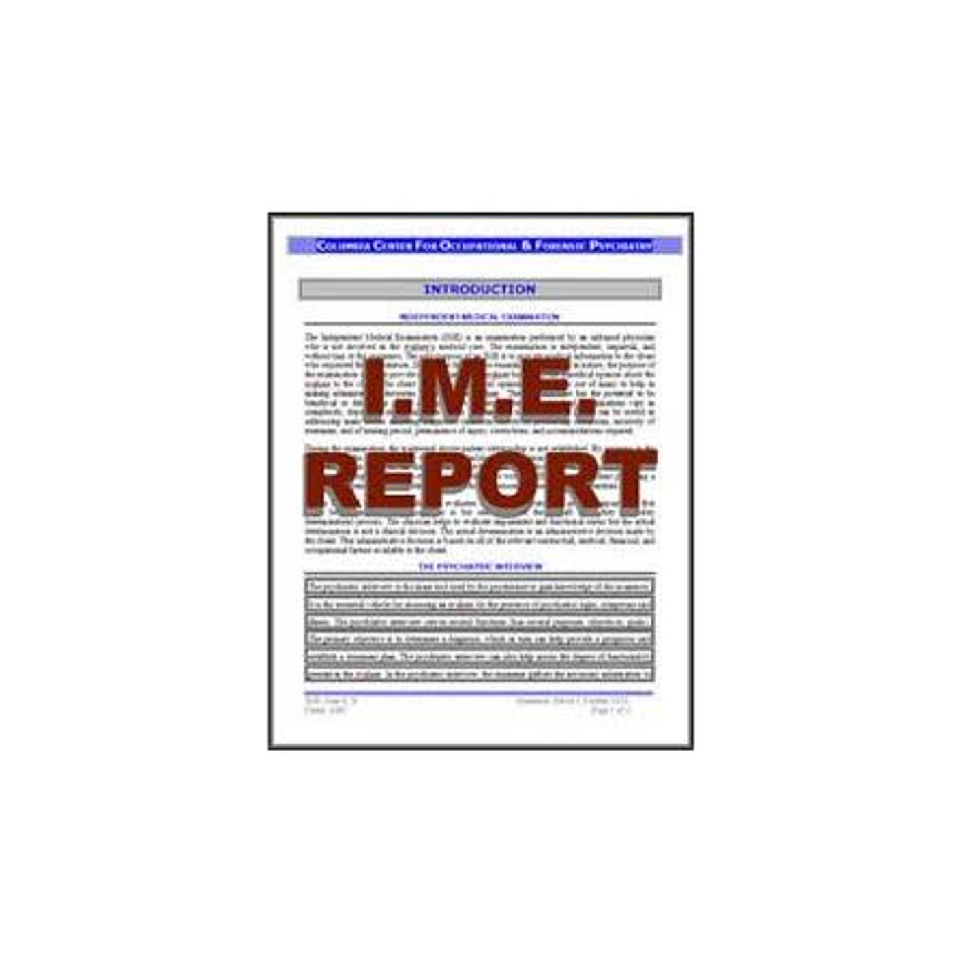 Workers Compensation: Independent medical examinations with Anna Lozoya