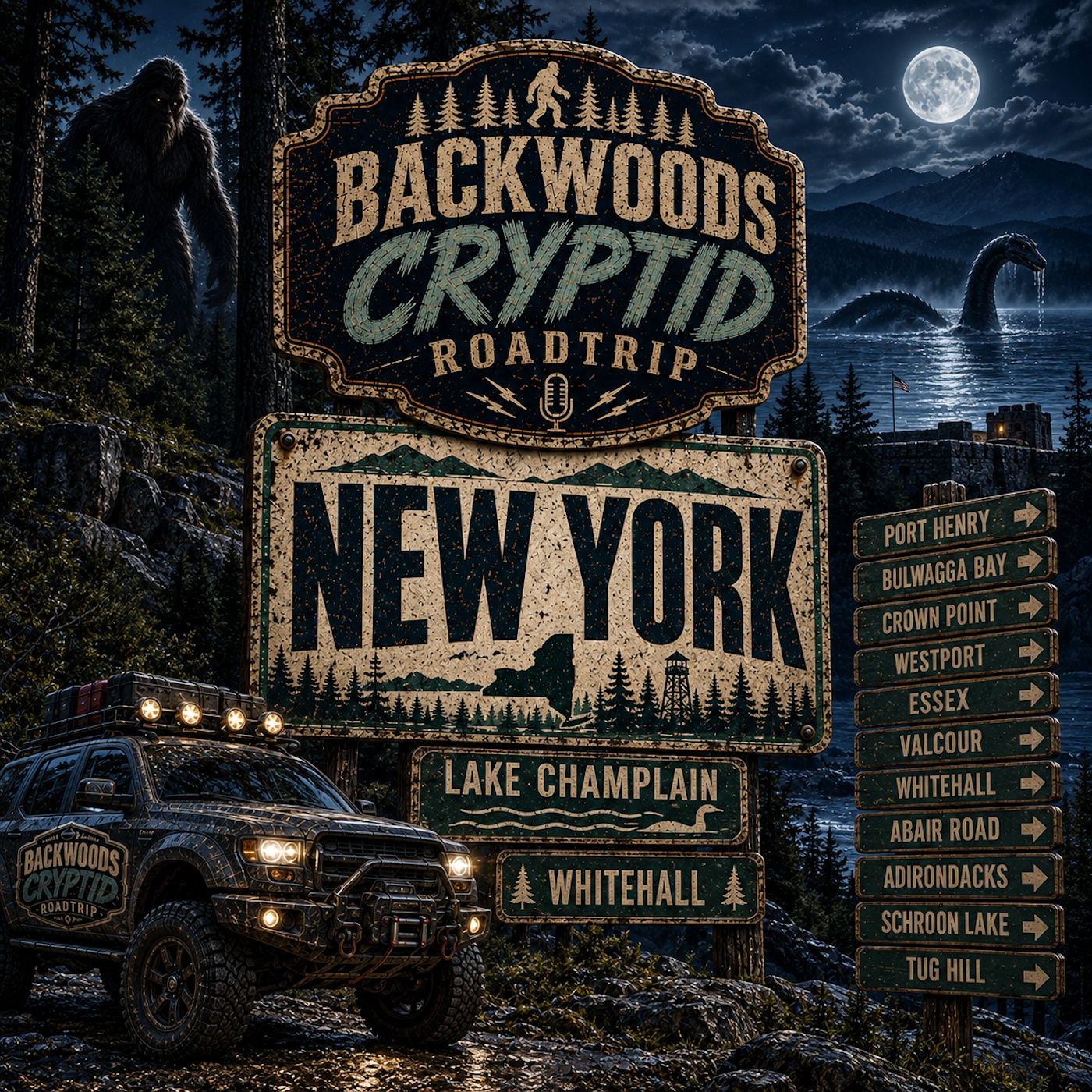 New York: Champ Meets Bigfoot episode artwork