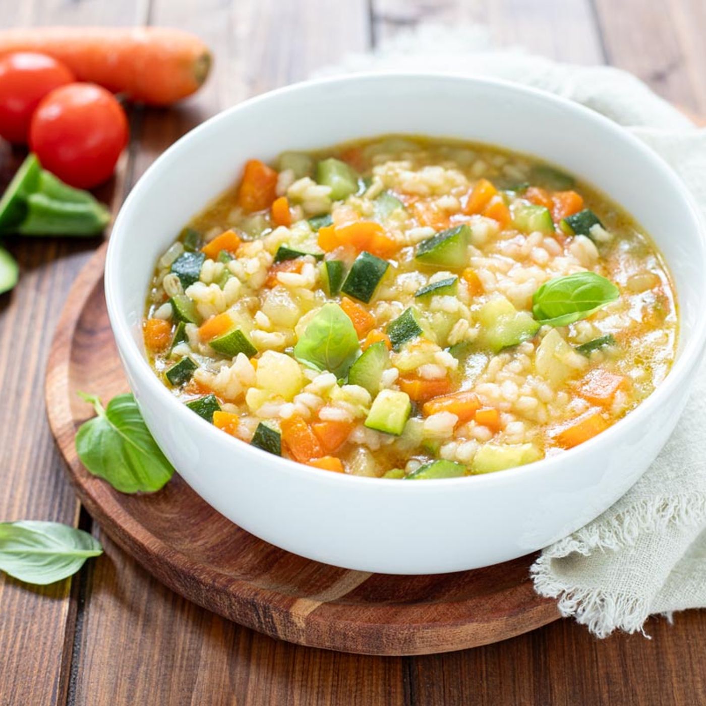 Minestra di riso con zucchine e patate episode artwork
