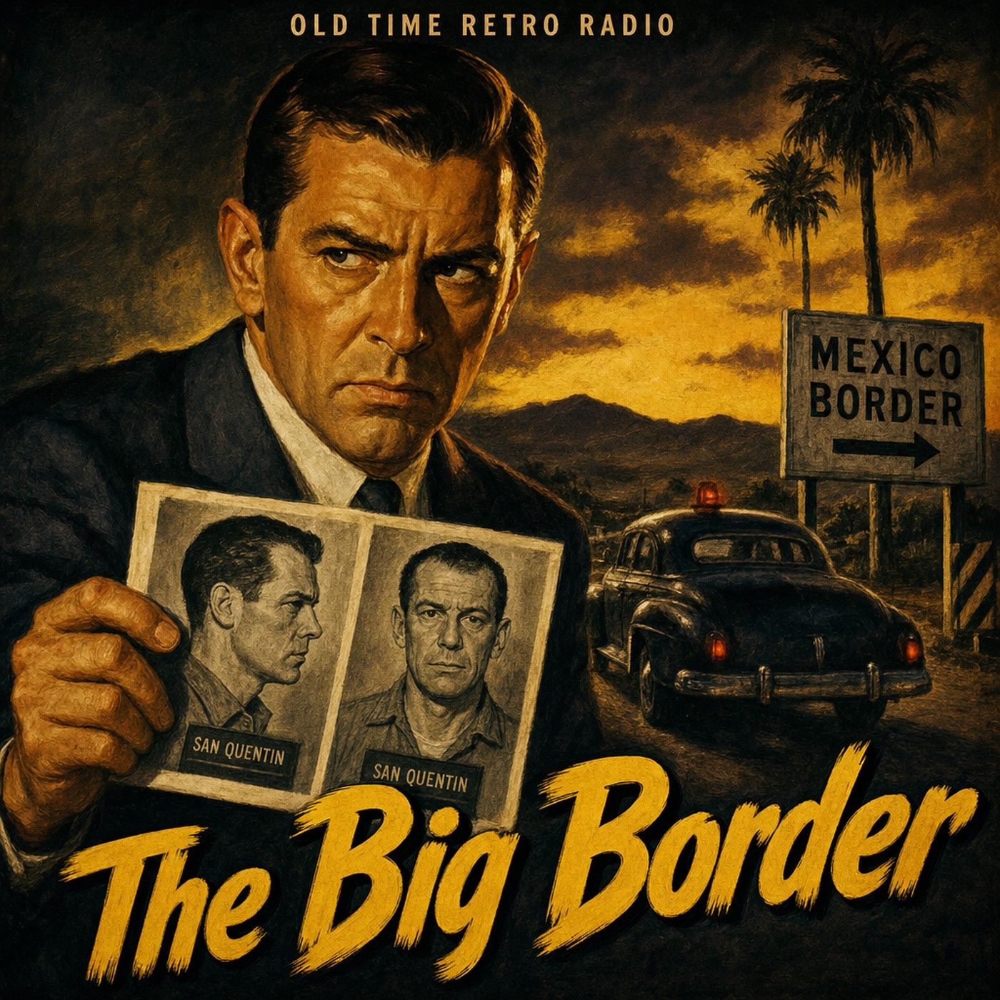 Dragnet - "The Big Border" (Old Time Radio, 1952) episode artwork