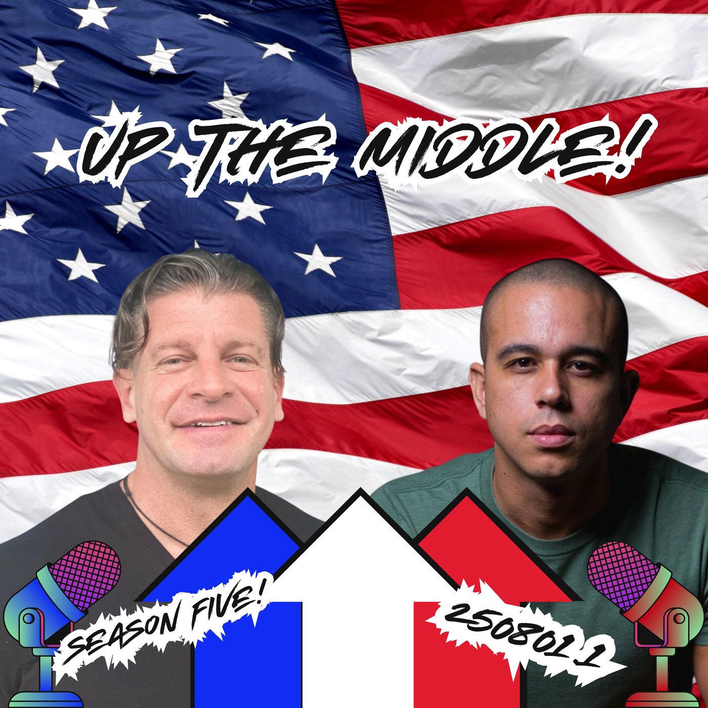 250801.1 Up The Middle : Friday Fights; Salary Cap episode artwork