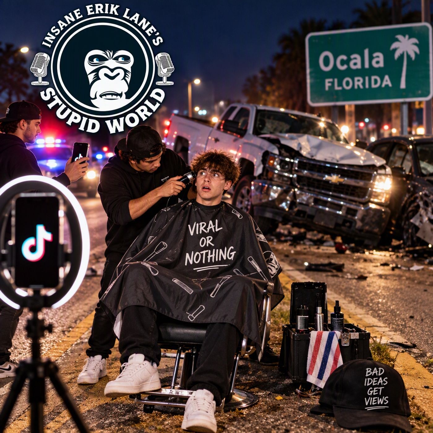 Highway Haircuts, Weaponizing Golf Carts, and A Couch-Coup Cruises Town