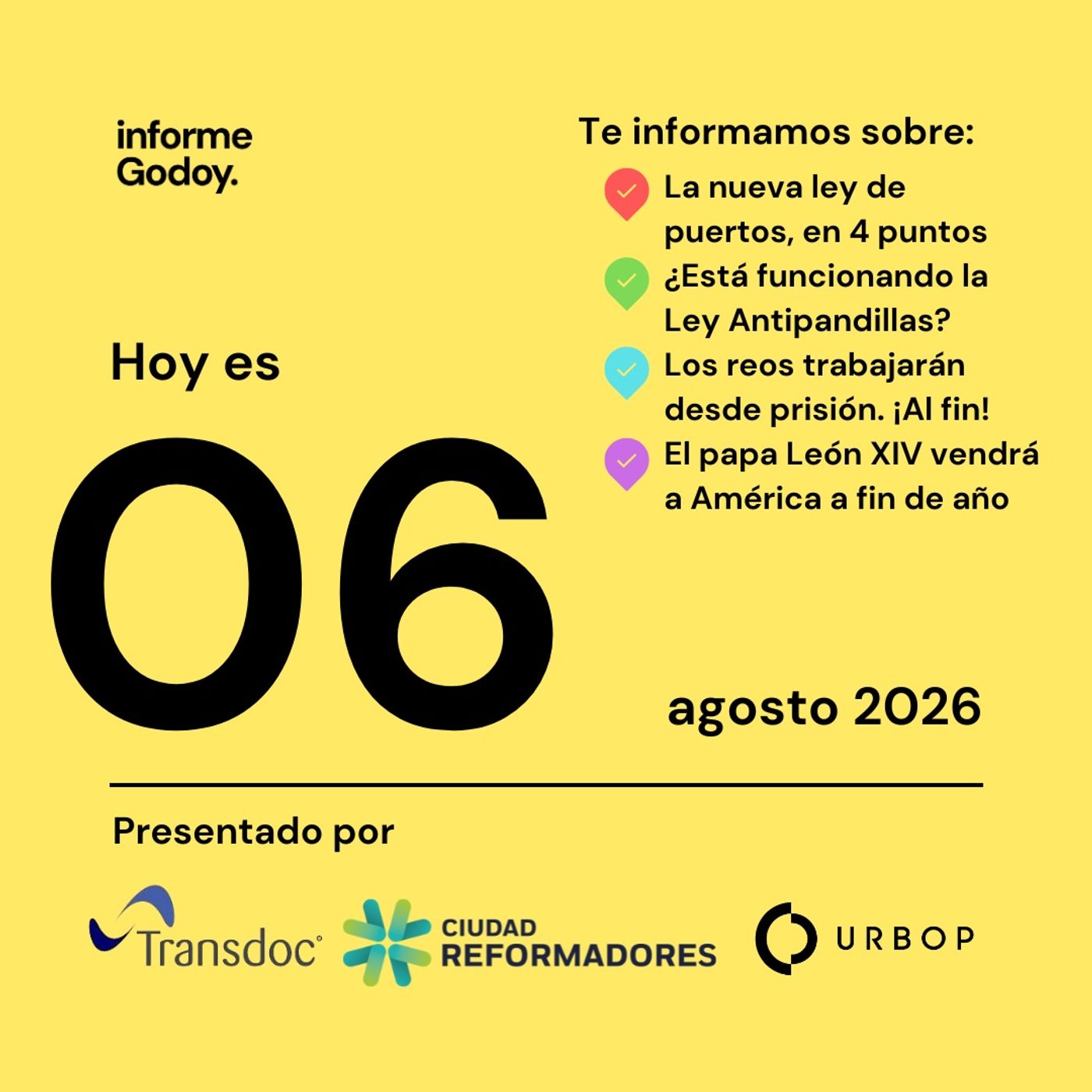 06 de agosto 2026 episode artwork