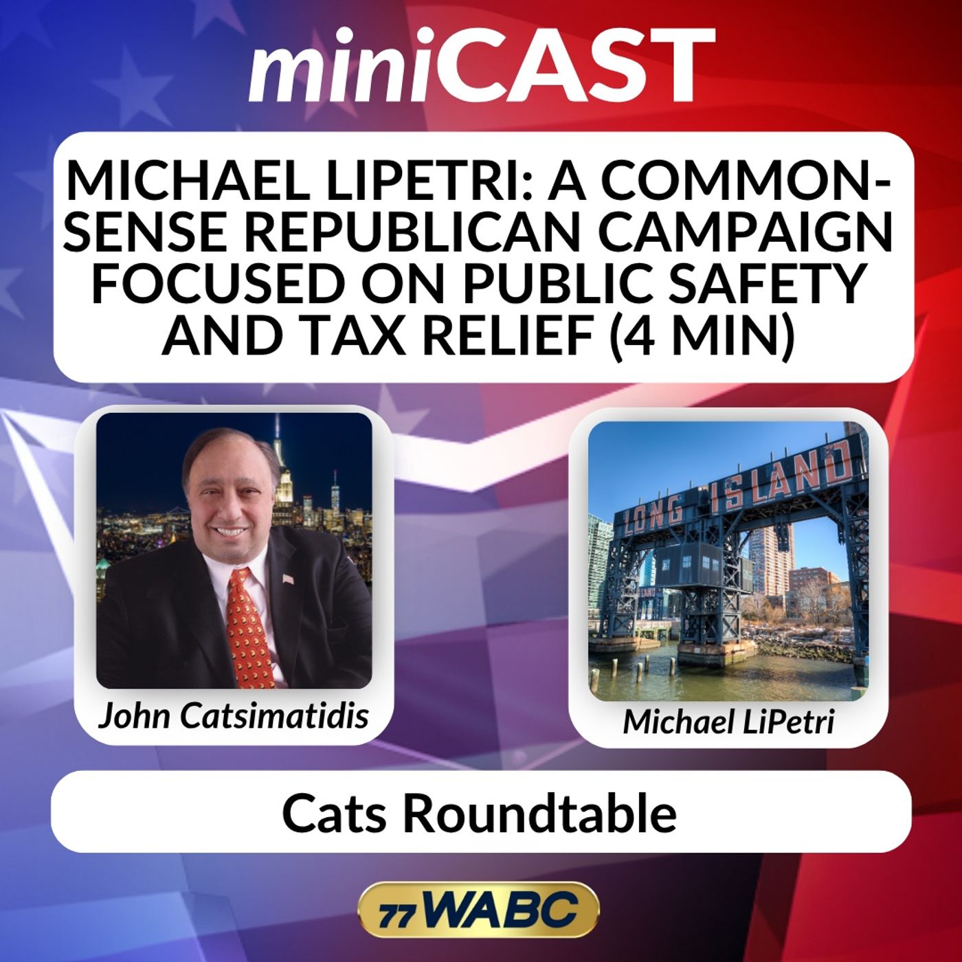 Michael LiPetri: A Common-Sense Republican Campaign Focused on Public Safety and Tax Relief (4 min) episode artwork