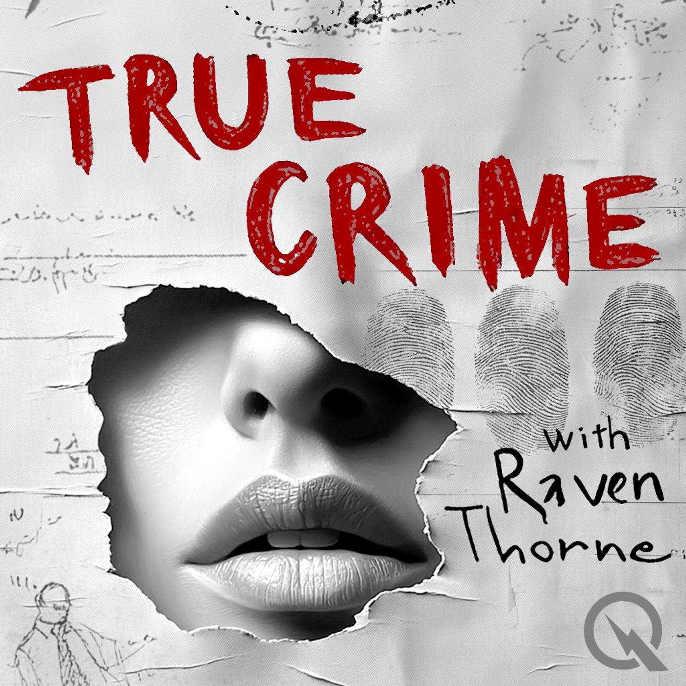 True Crime with Raven Thorne podcast artwork