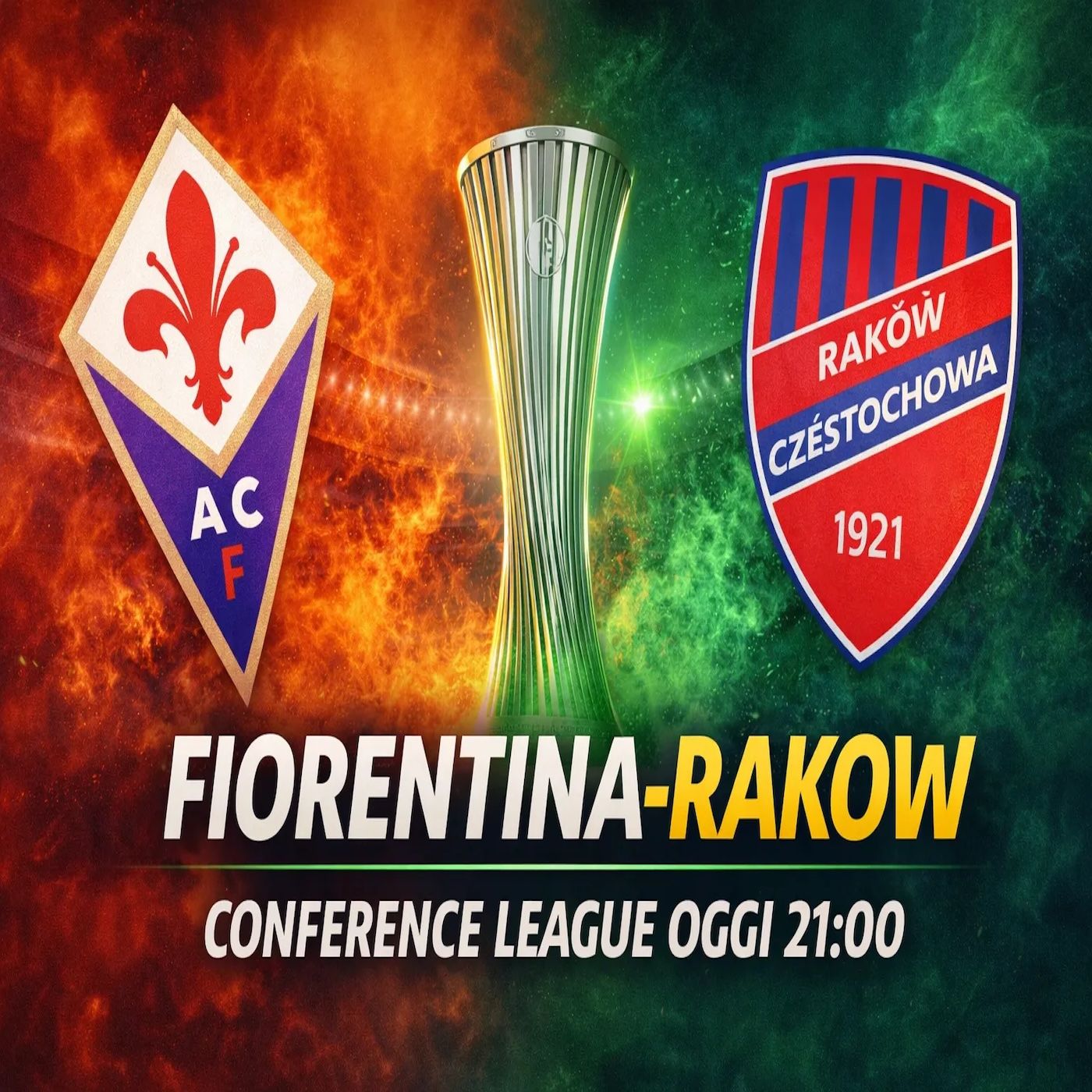 Fiorentina-Rakow: dove vedere la Conference League oggi alle 21:00 episode artwork