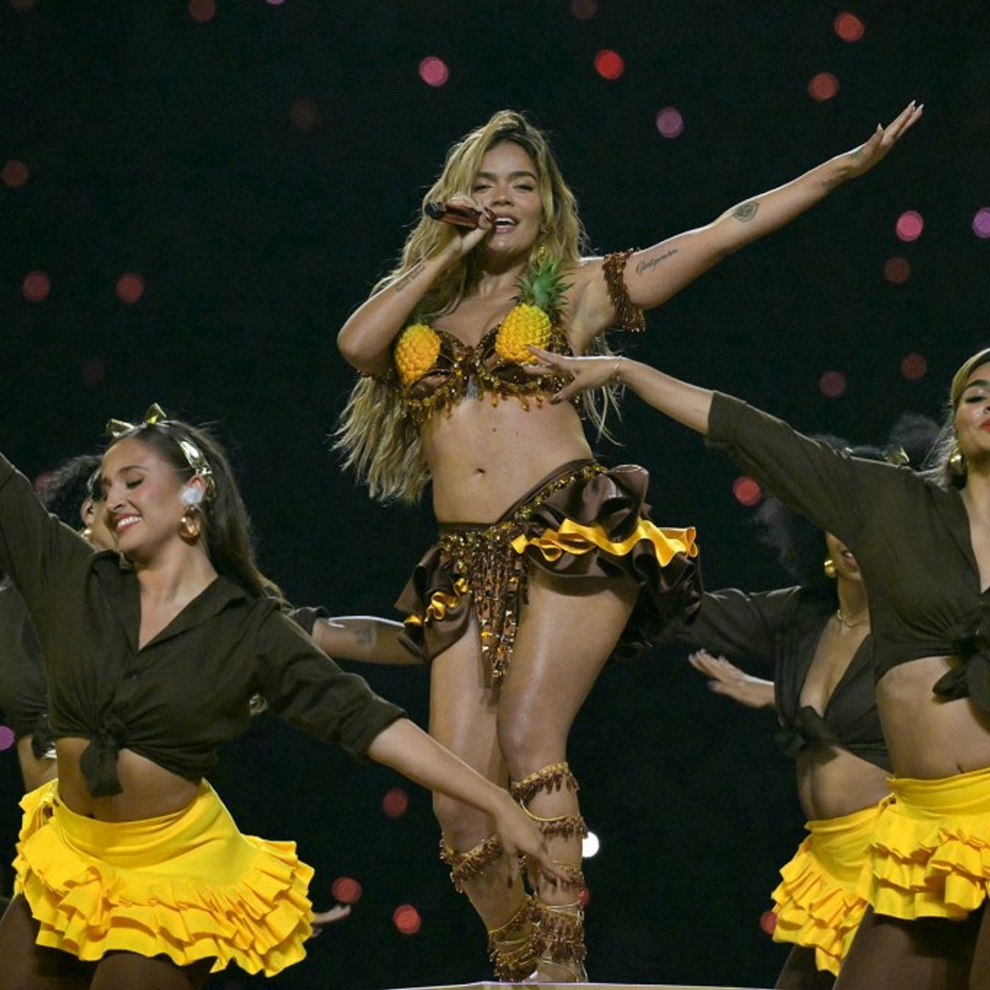 Karol G Dazzles With Tropical NFL Halftime Show in São Paulo: ‘Hey, Brazil!’