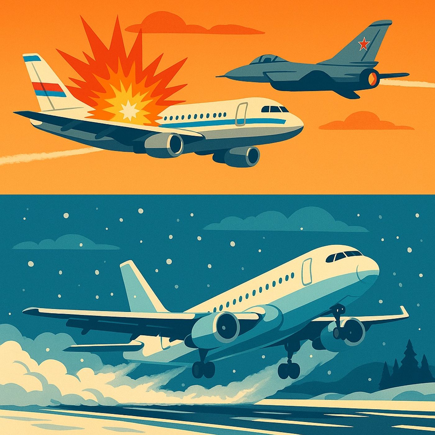 Disasters of KAL 007 and Air Ontario 1363 episode artwork