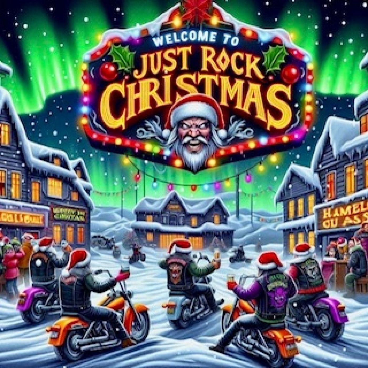 252 - JUST ROCK " Welcome To Just Rock Christmas" episode artwork