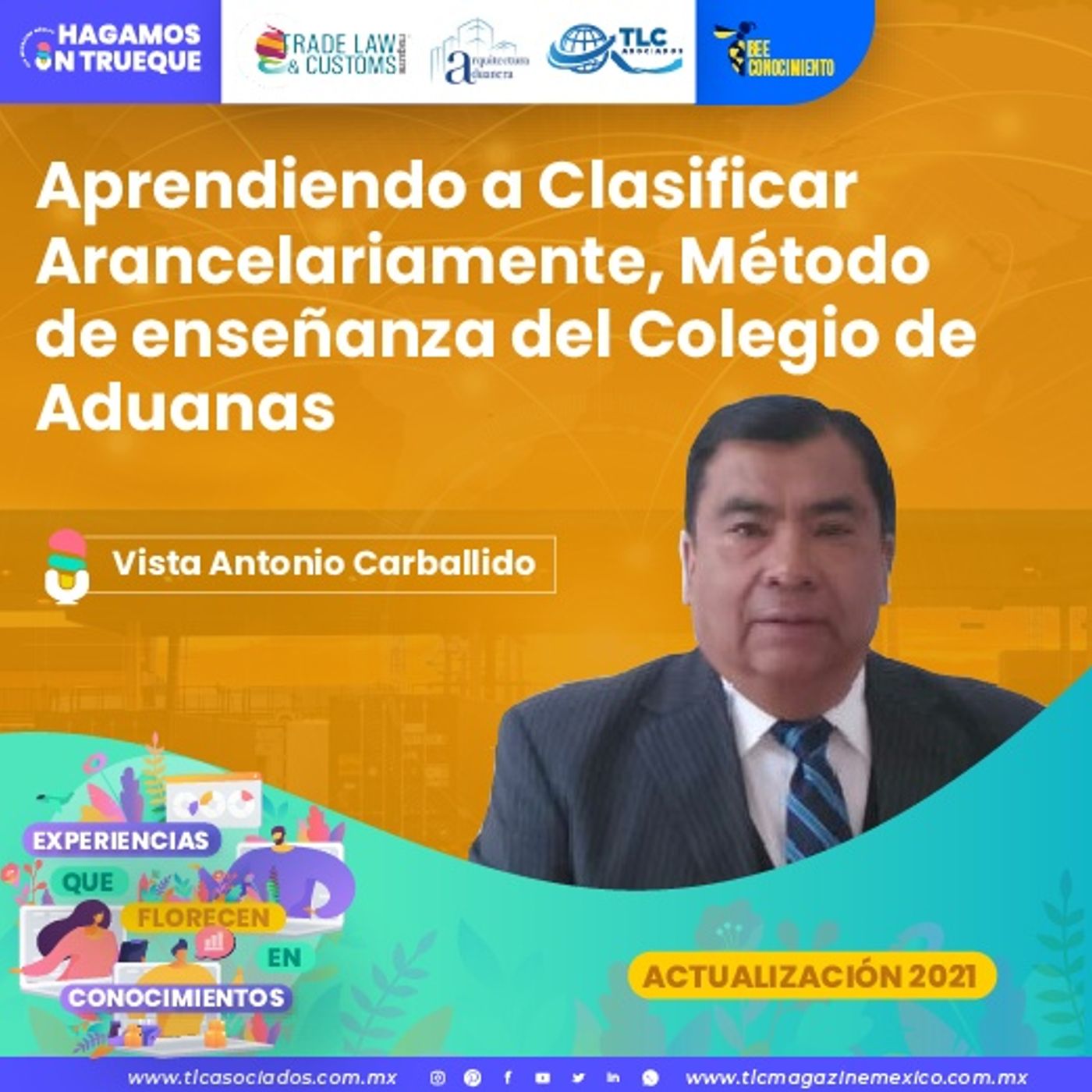 Episodio 165. Aprendiendo a Clasificar Arancelariamente, Método de enseñanza del Colegio de Aduanas. episode artwork