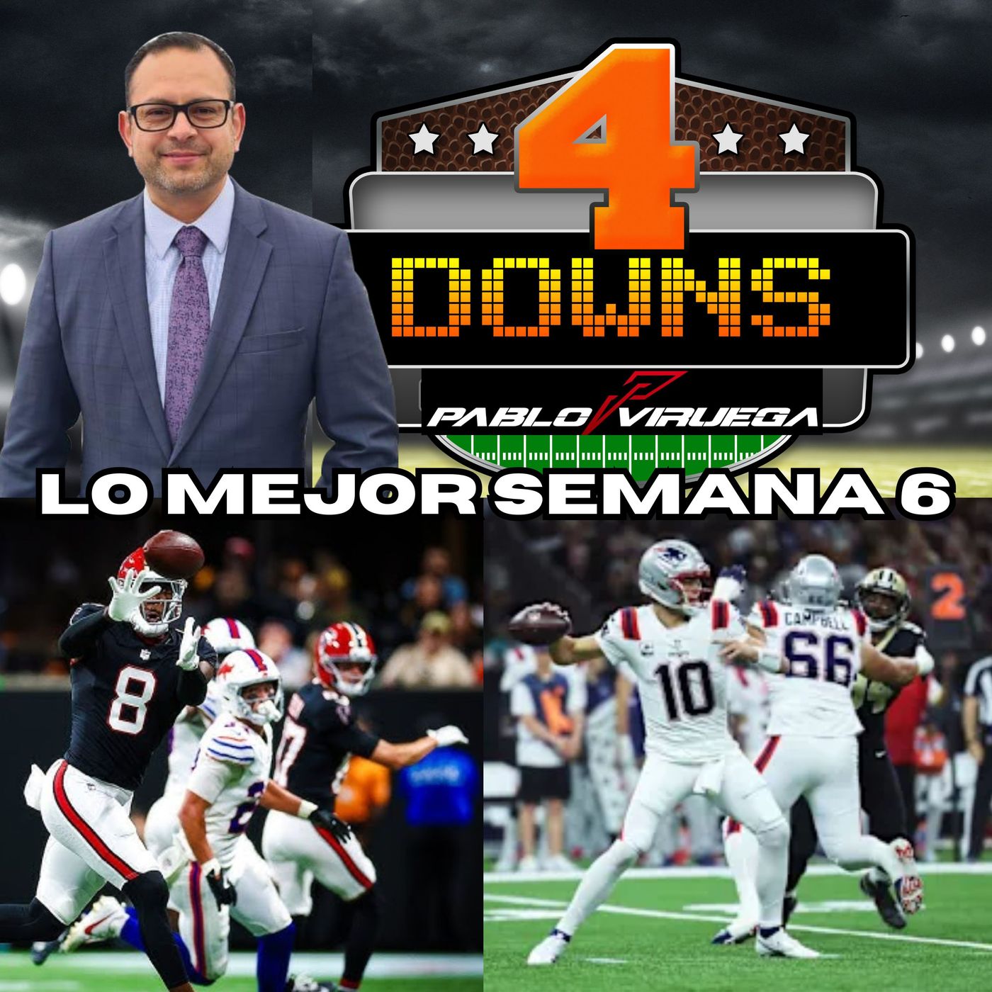 Portada de 4 Downs Con Viruega