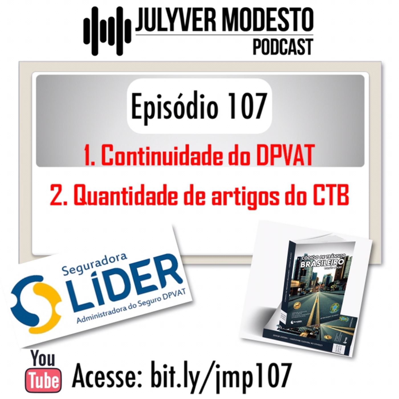 Trânsito, por Julyver Modesto