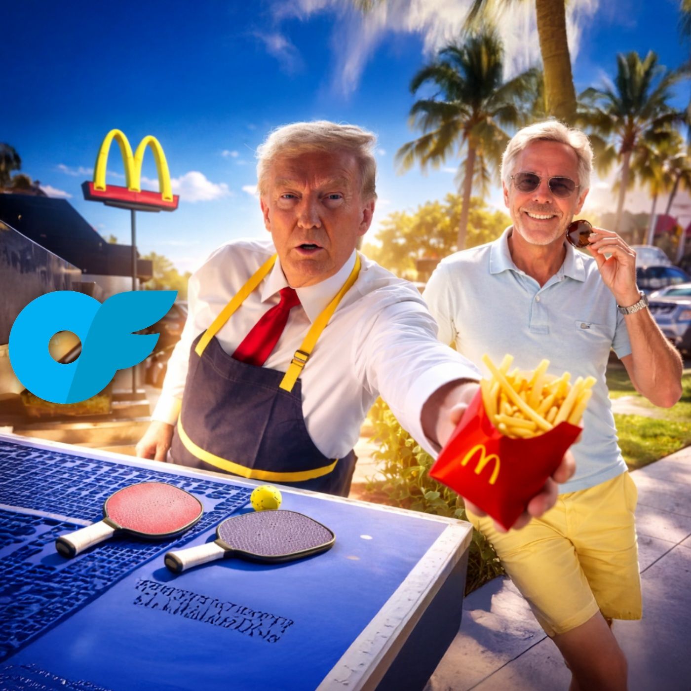 Palm Beach Pete, McDonald’s, Pickleball | Melissa Dawn